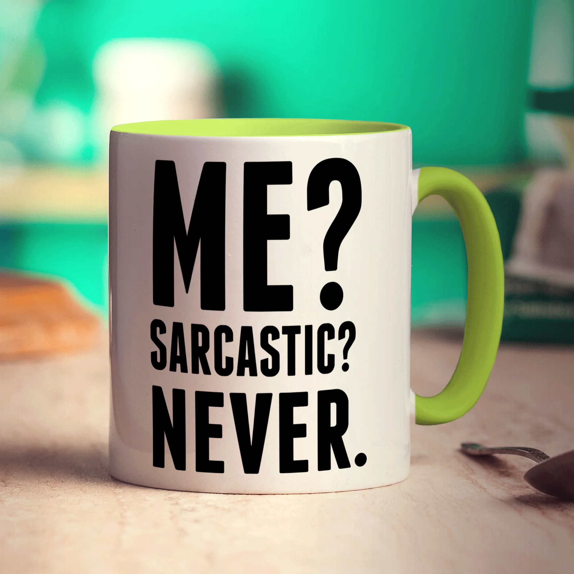 Me? Sarcastic? Never. Mug - Image 7