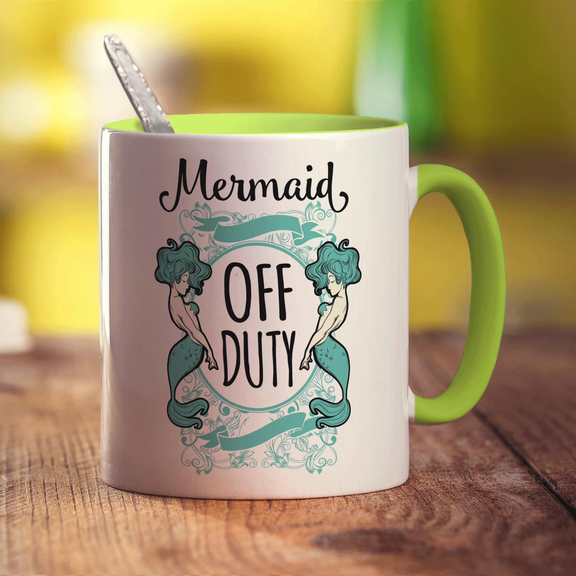 Mermaid Off Duty Mug - Image 7