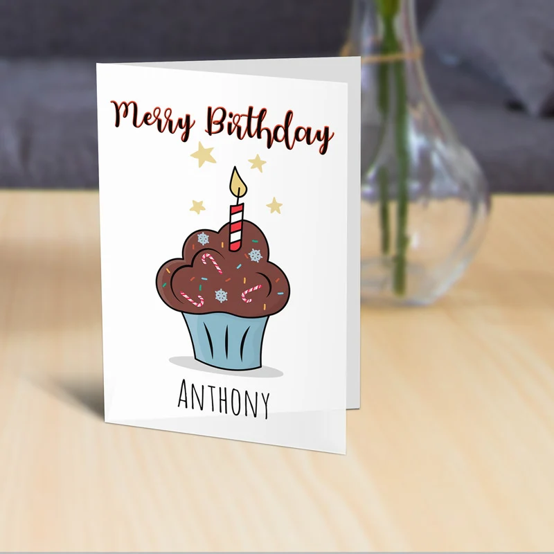 Merry Birthday Card - Image 2