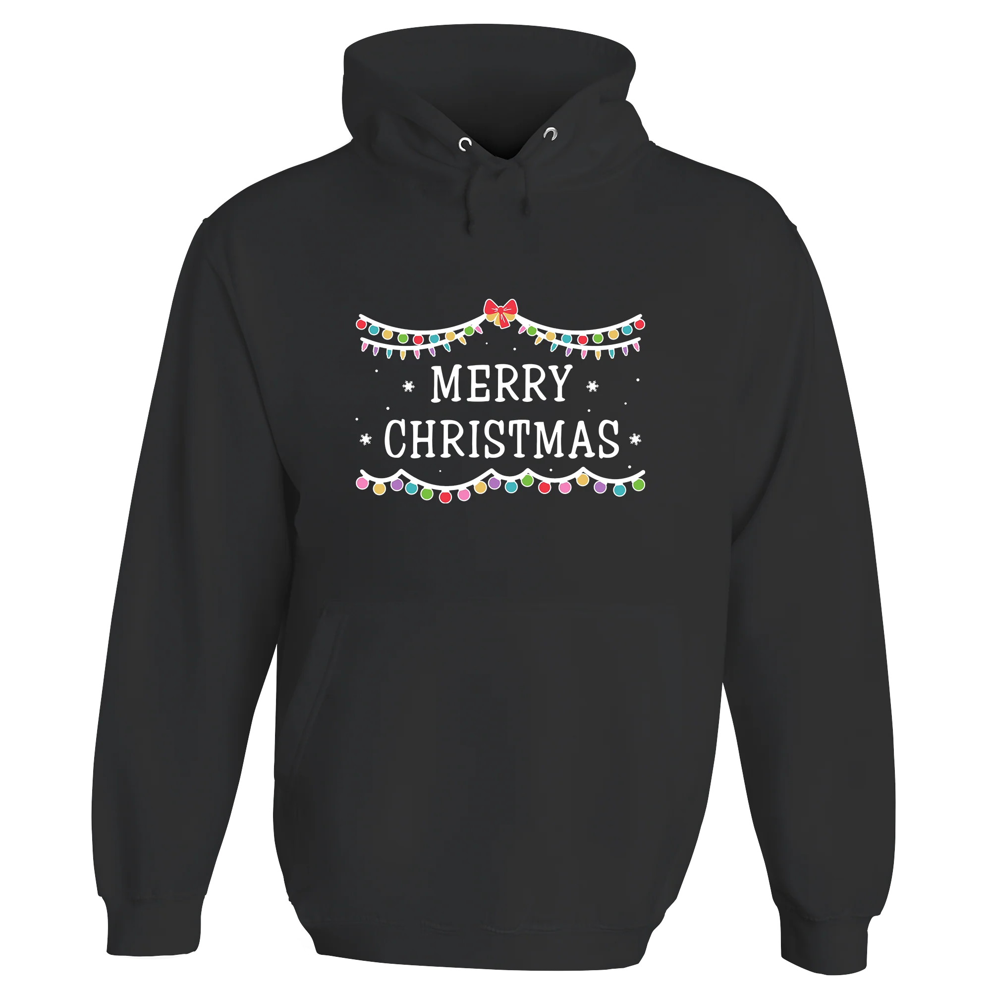 Merry Christmas Festive Lights Hoodie - Image 4