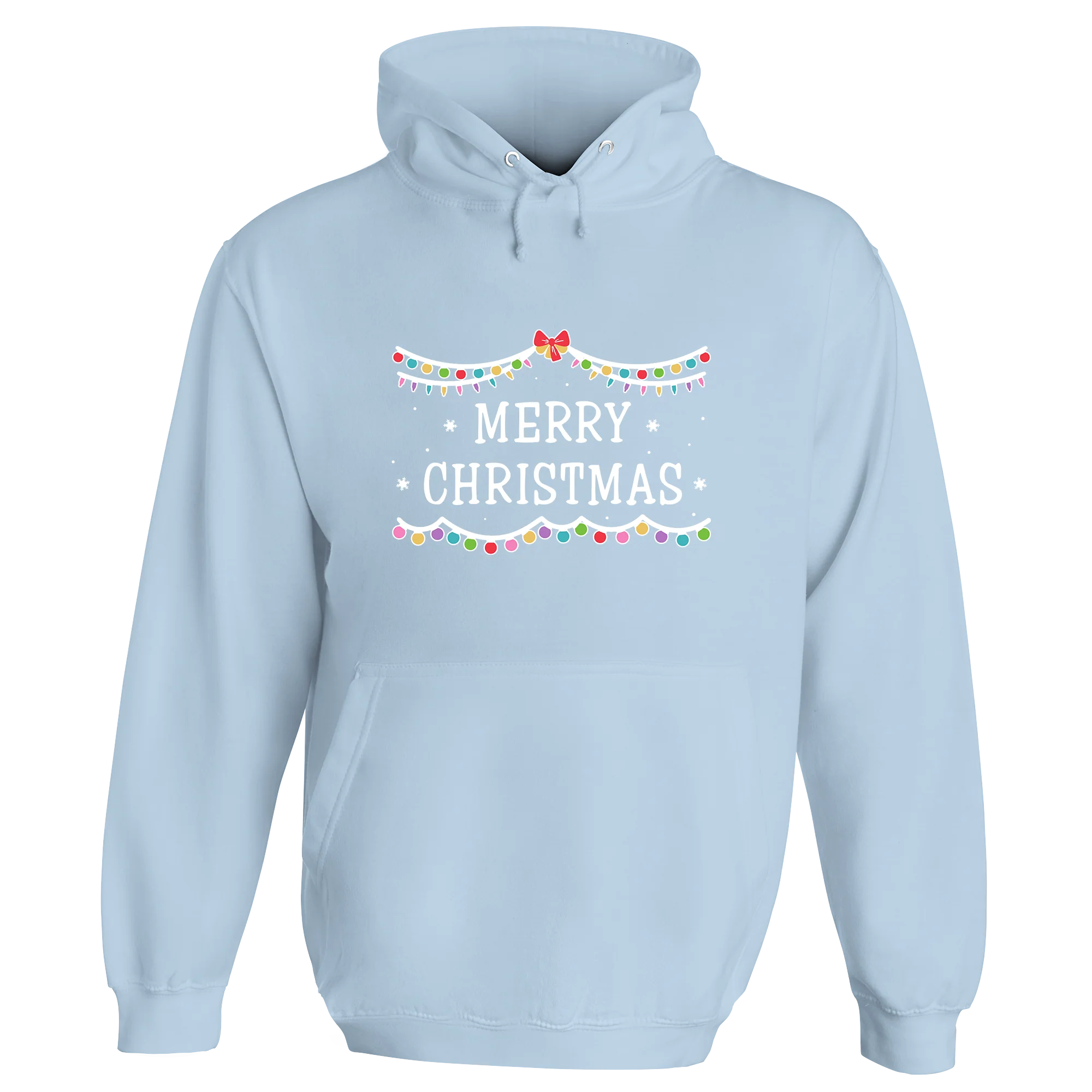 Merry Christmas Festive Lights Hoodie - Image 6