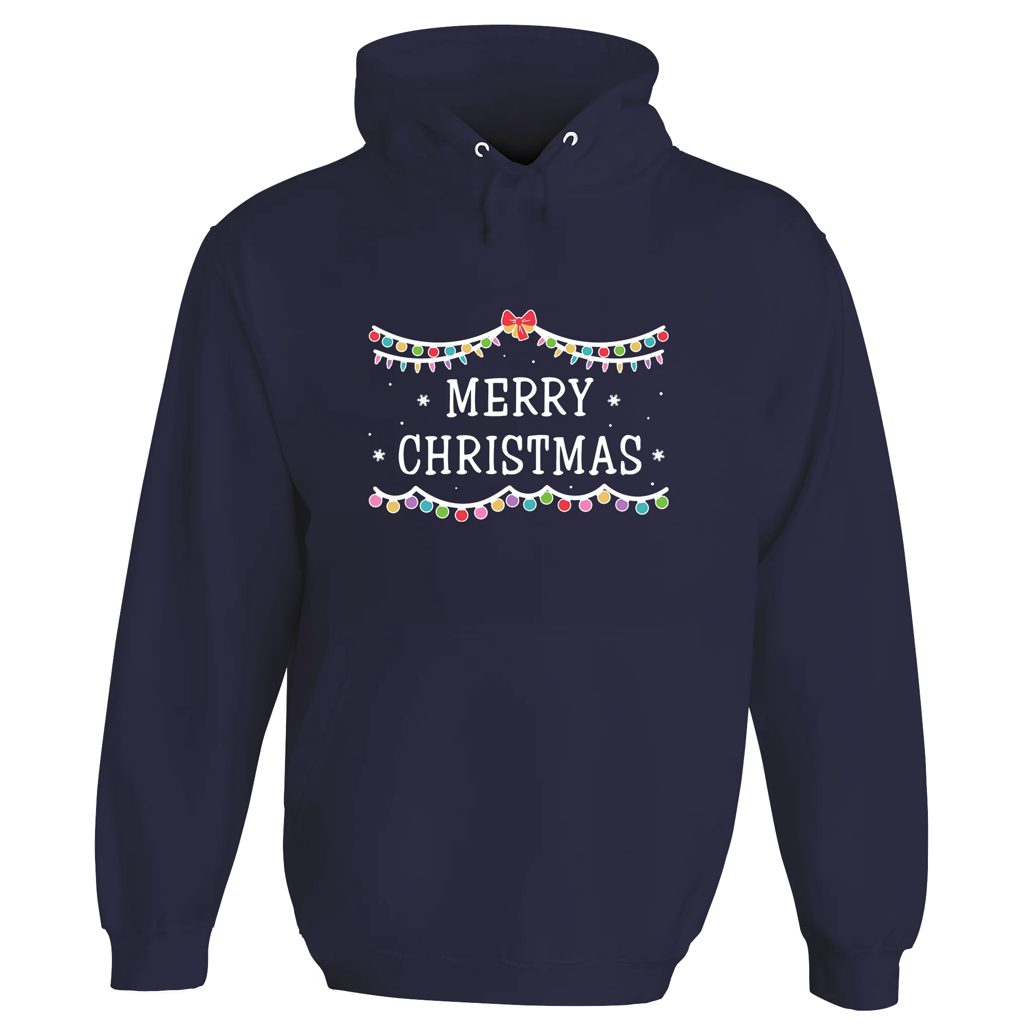 Merry Christmas Festive Lights Hoodie - Image 7
