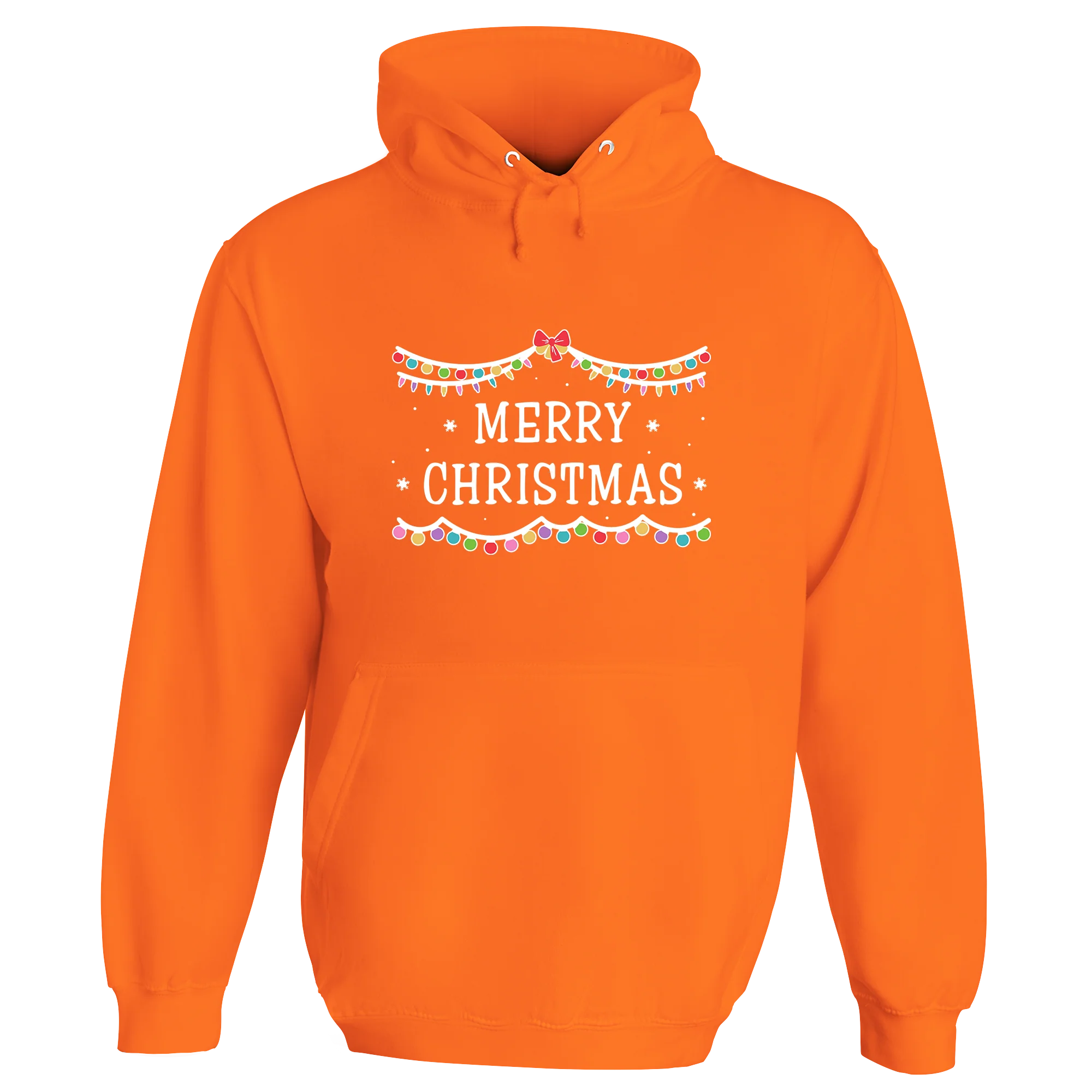 Merry Christmas Festive Lights Hoodie - Image 8