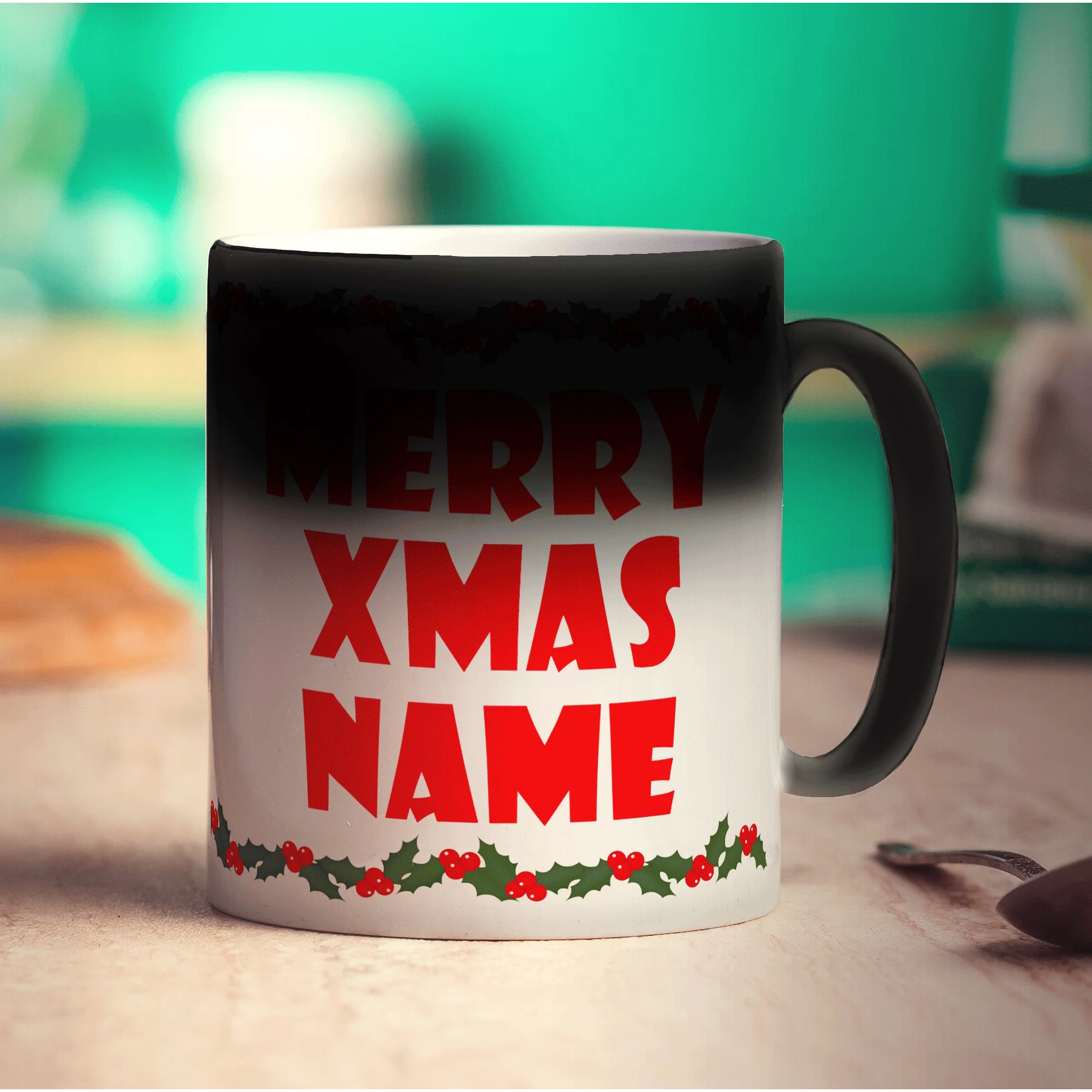 Merry Xmas Name Mug - Image 4