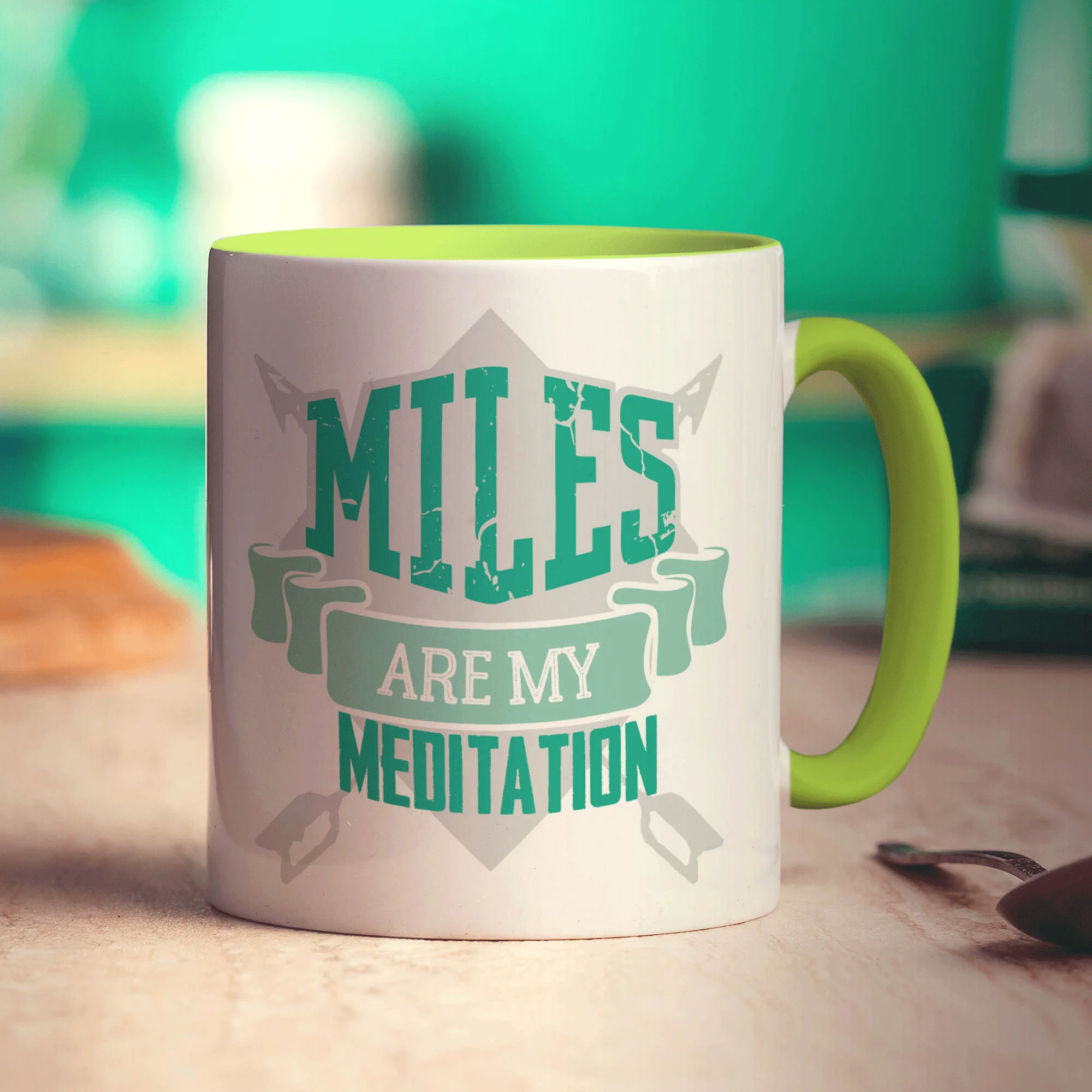 Miles are My Meditation Mug - Image 7