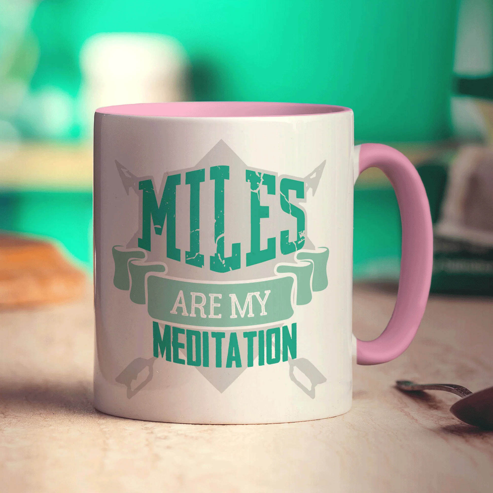 Miles are My Meditation Mug - Image 9