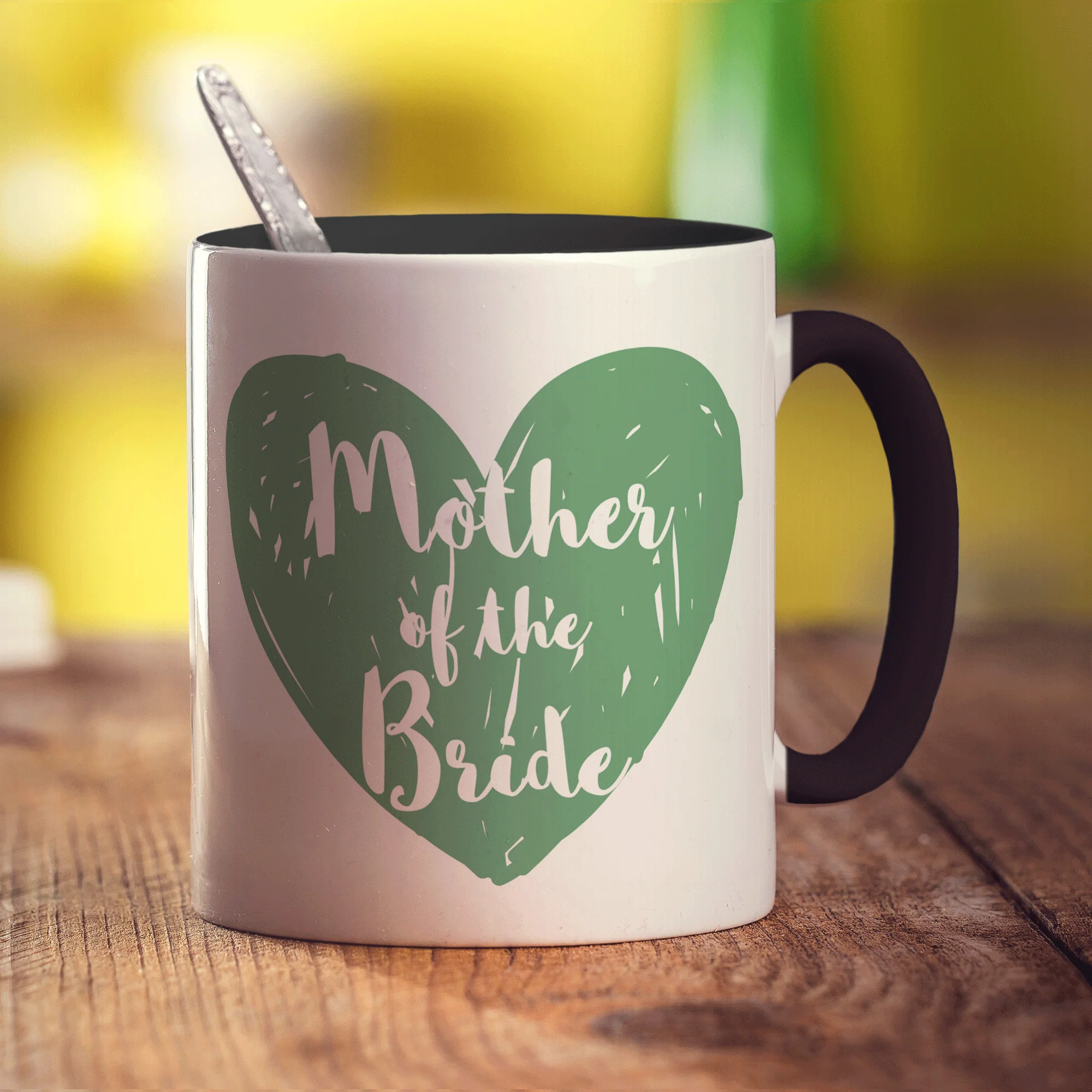 Mother of the Bride Heart Name Mug - Image 14