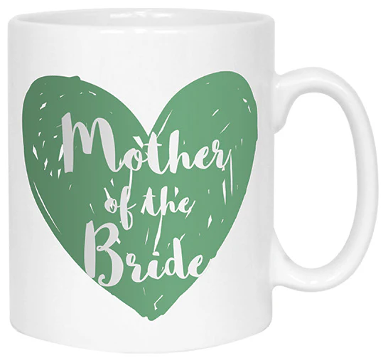 Mother of the Bride Heart Name Mug - Image 2