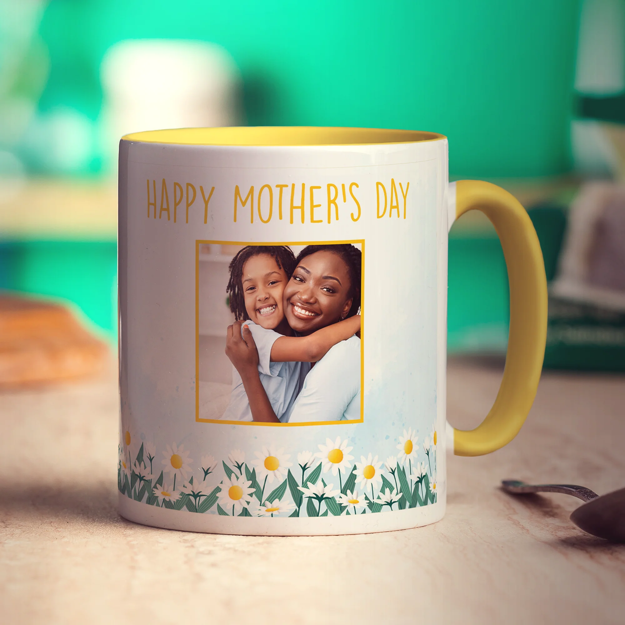 Mother's Day Flower Photo Mug - Image 3