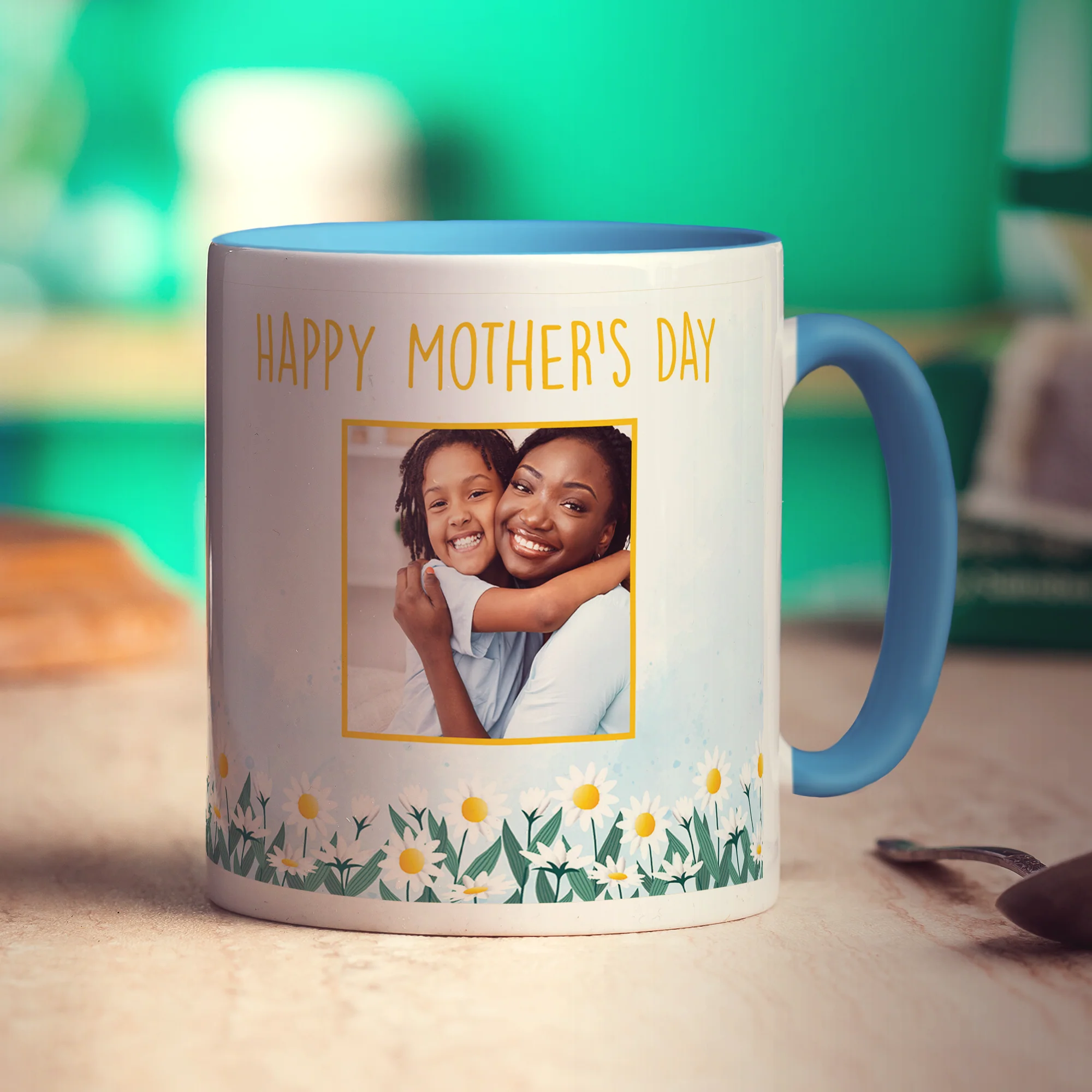 Mother's Day Flower Photo Mug - Image 5