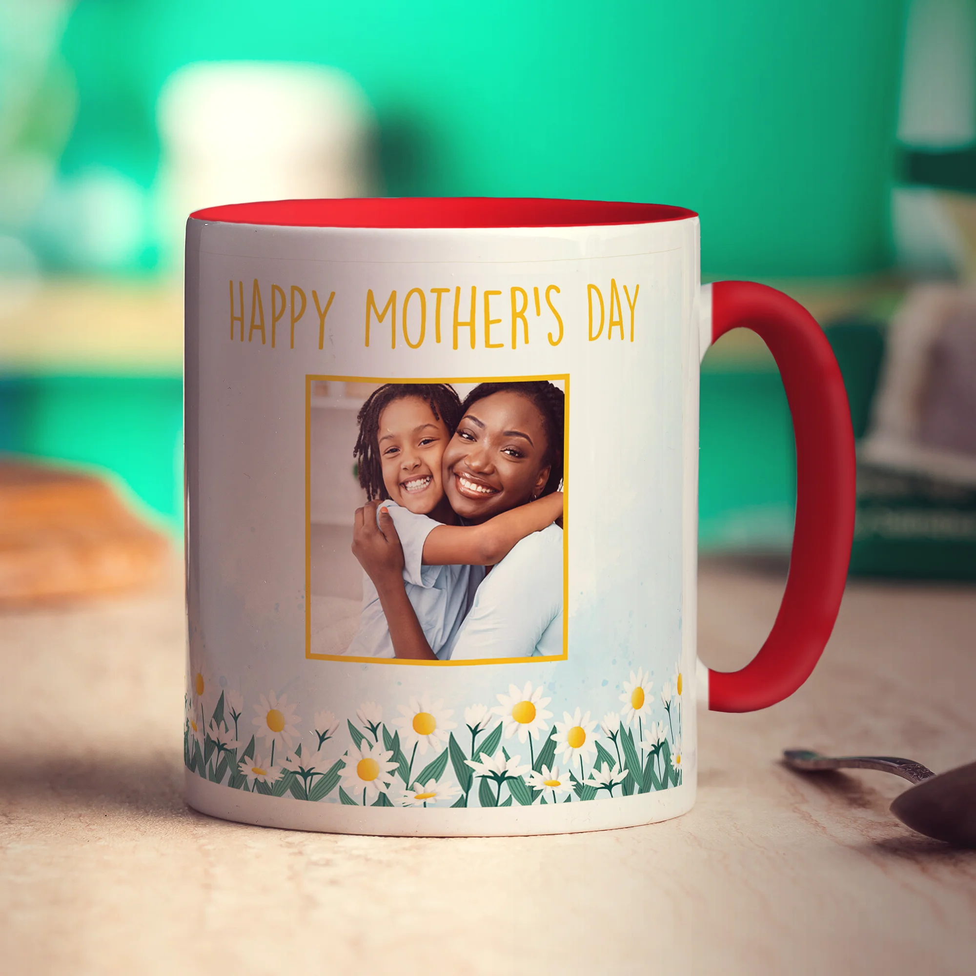 Mother's Day Flower Photo Mug - Image 8