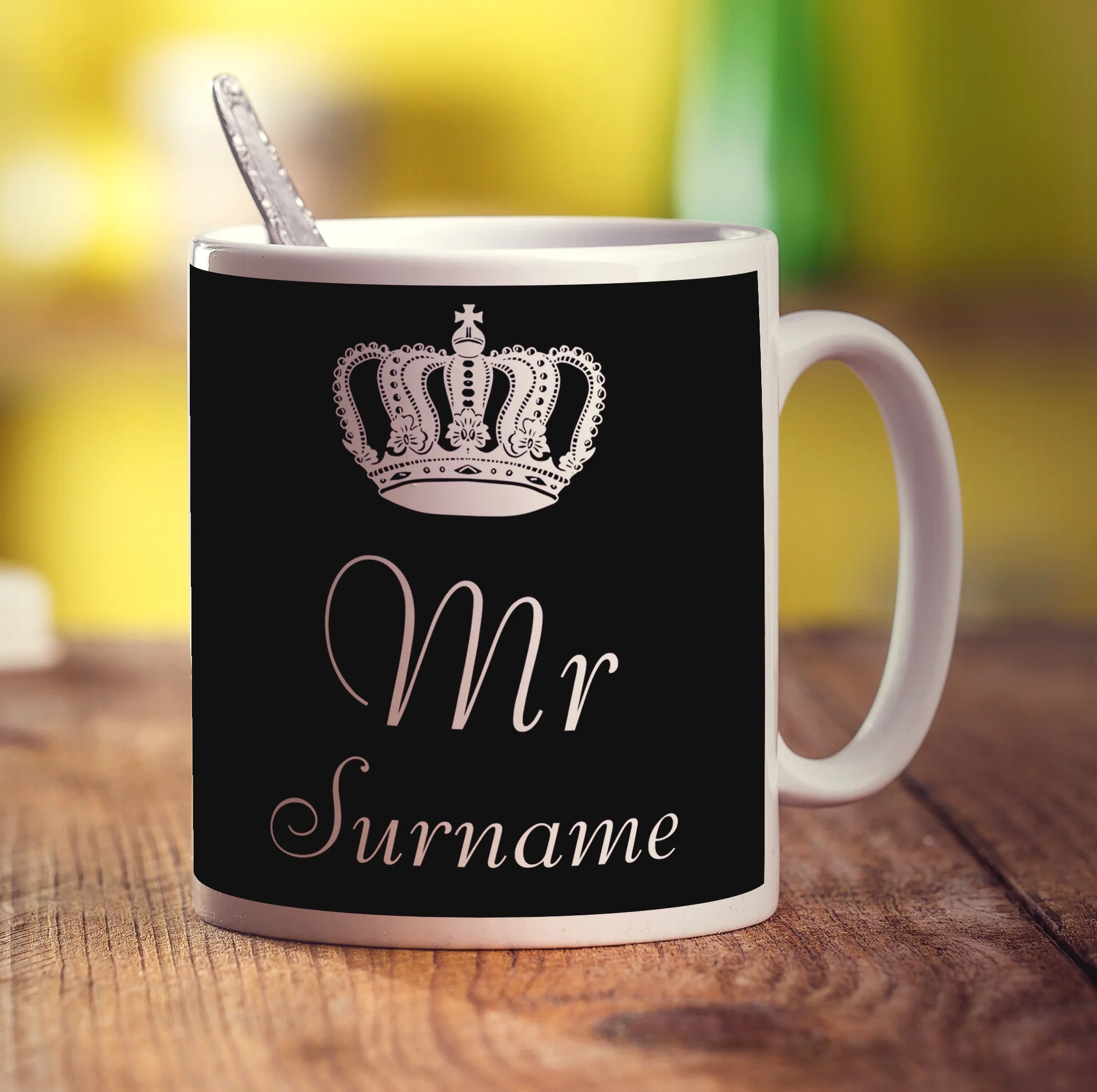 Mr Crown Name Mug - Image 5