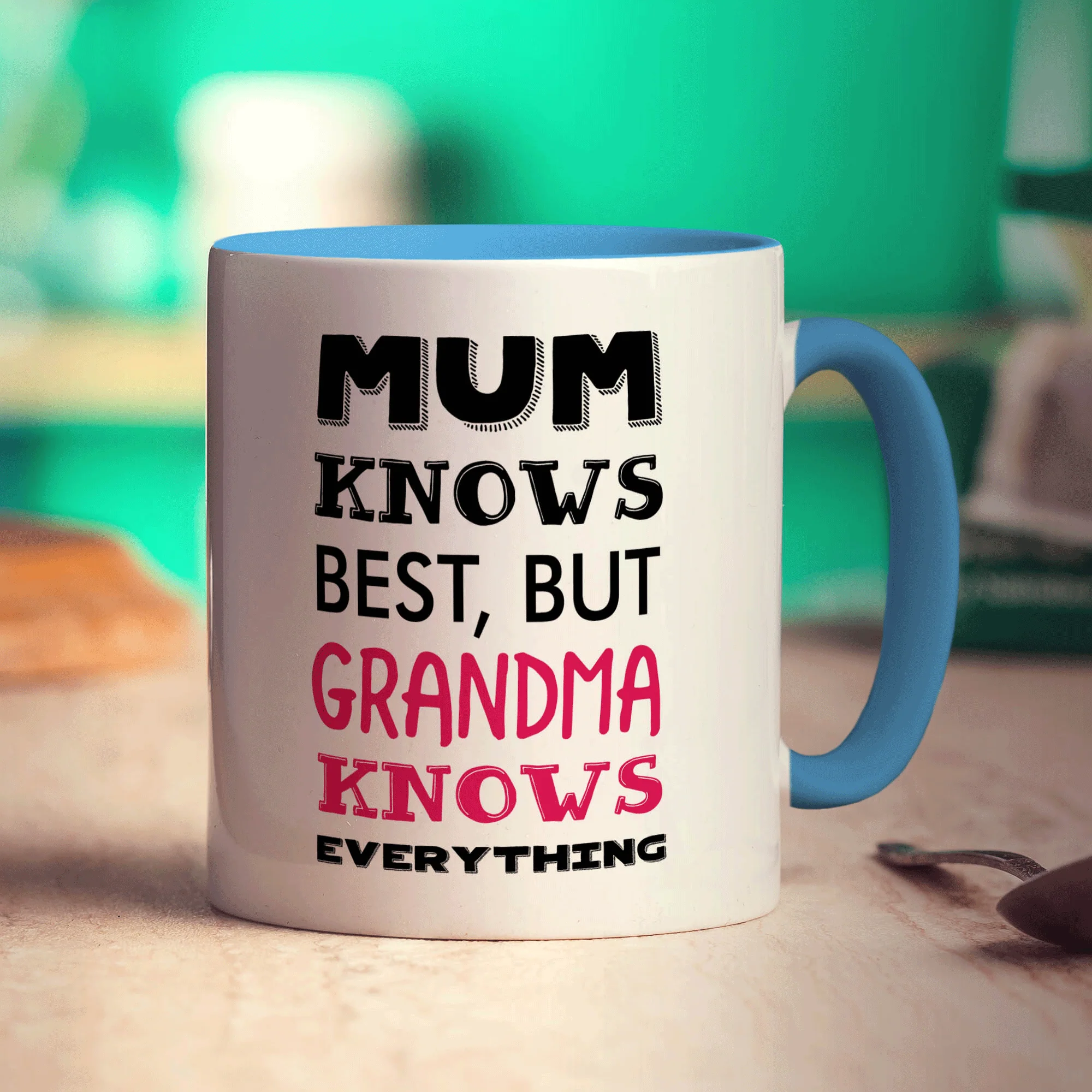 Mum Knows Best, But Grandma Know Everything Mug - Image 8