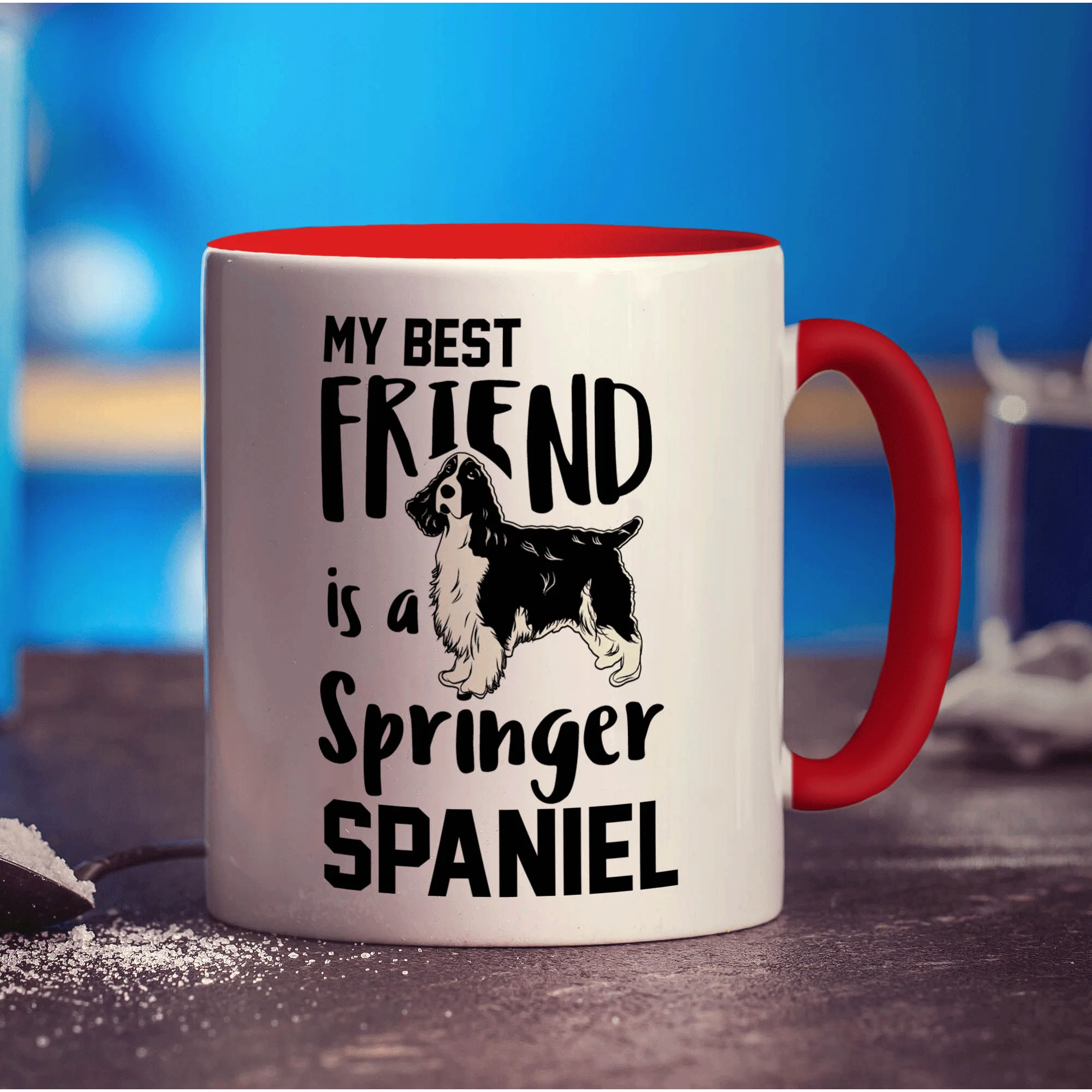 My Best Friend is a Springer Spaniel Mug - Image 11