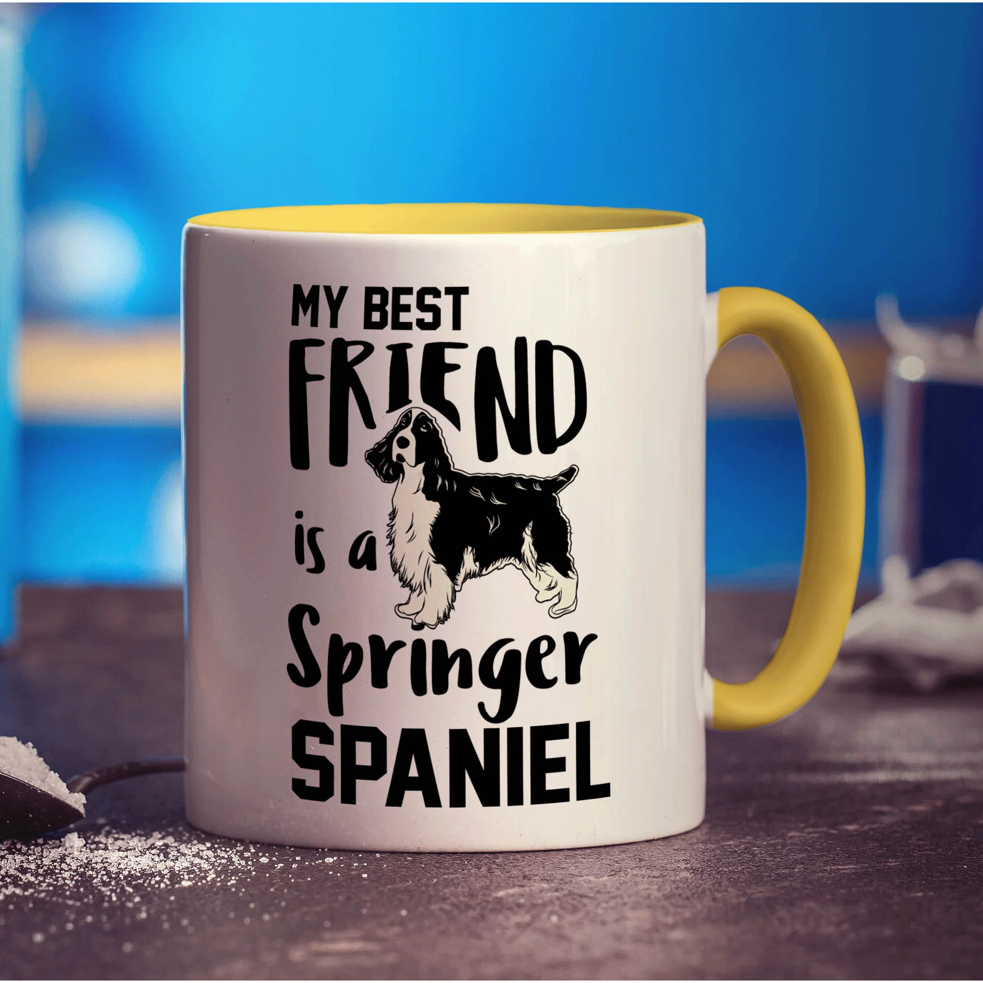 My Best Friend is a Springer Spaniel Mug - Image 5