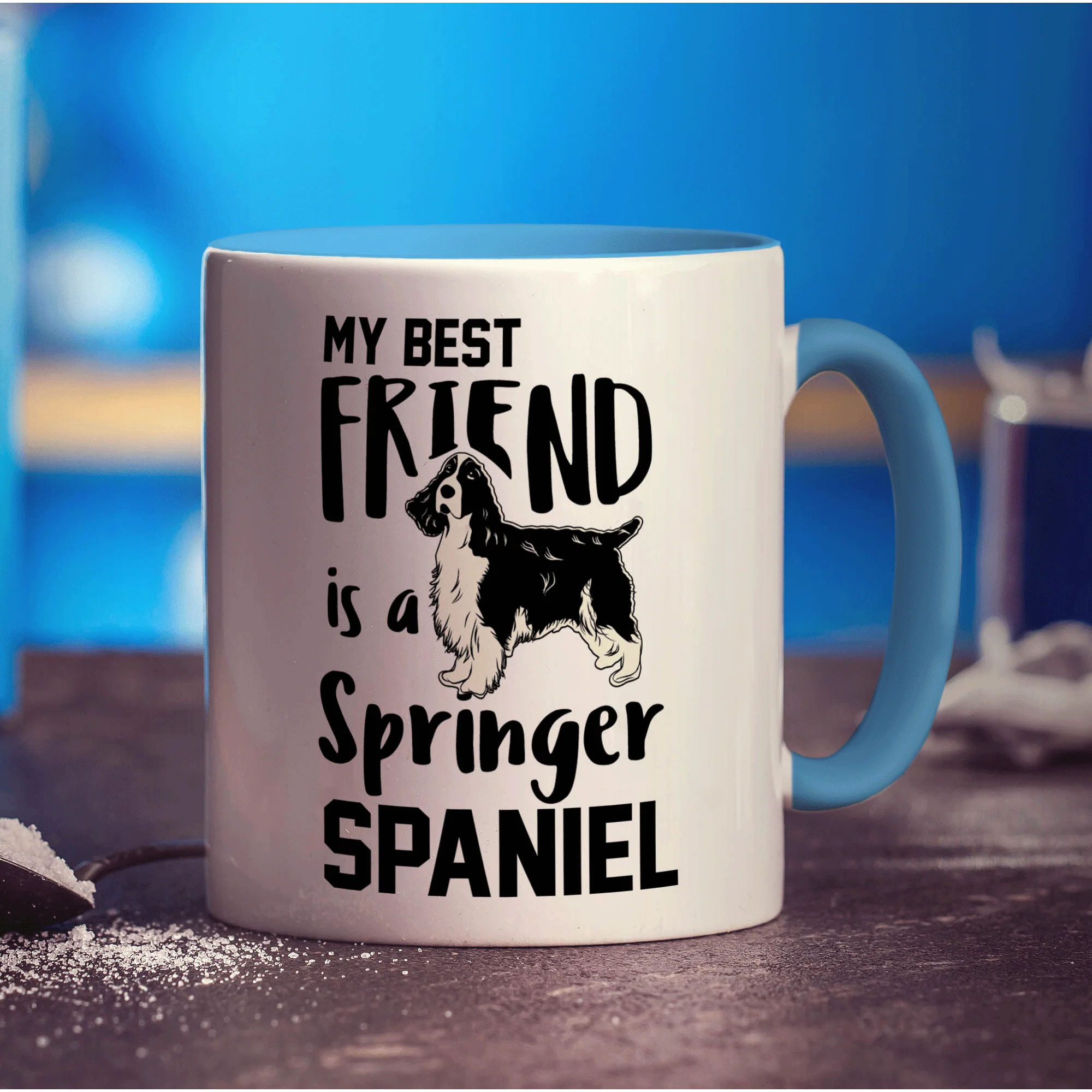 My Best Friend is a Springer Spaniel Mug - Image 8