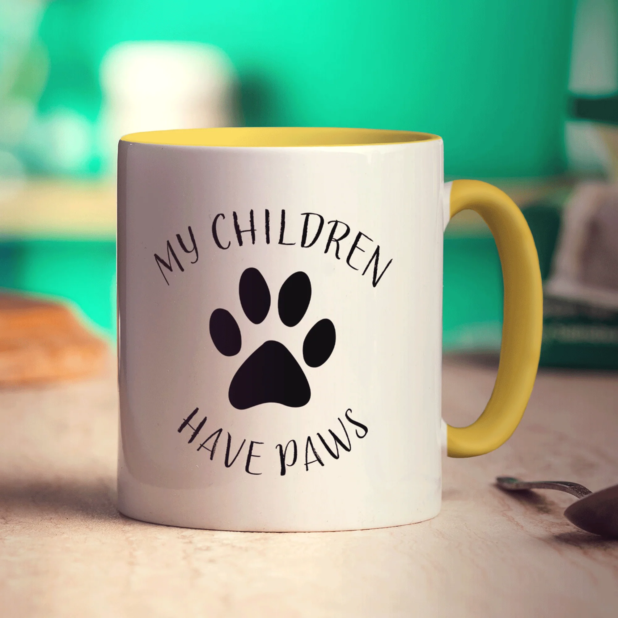 My Children Have Paws Personalised Mug - Image 4