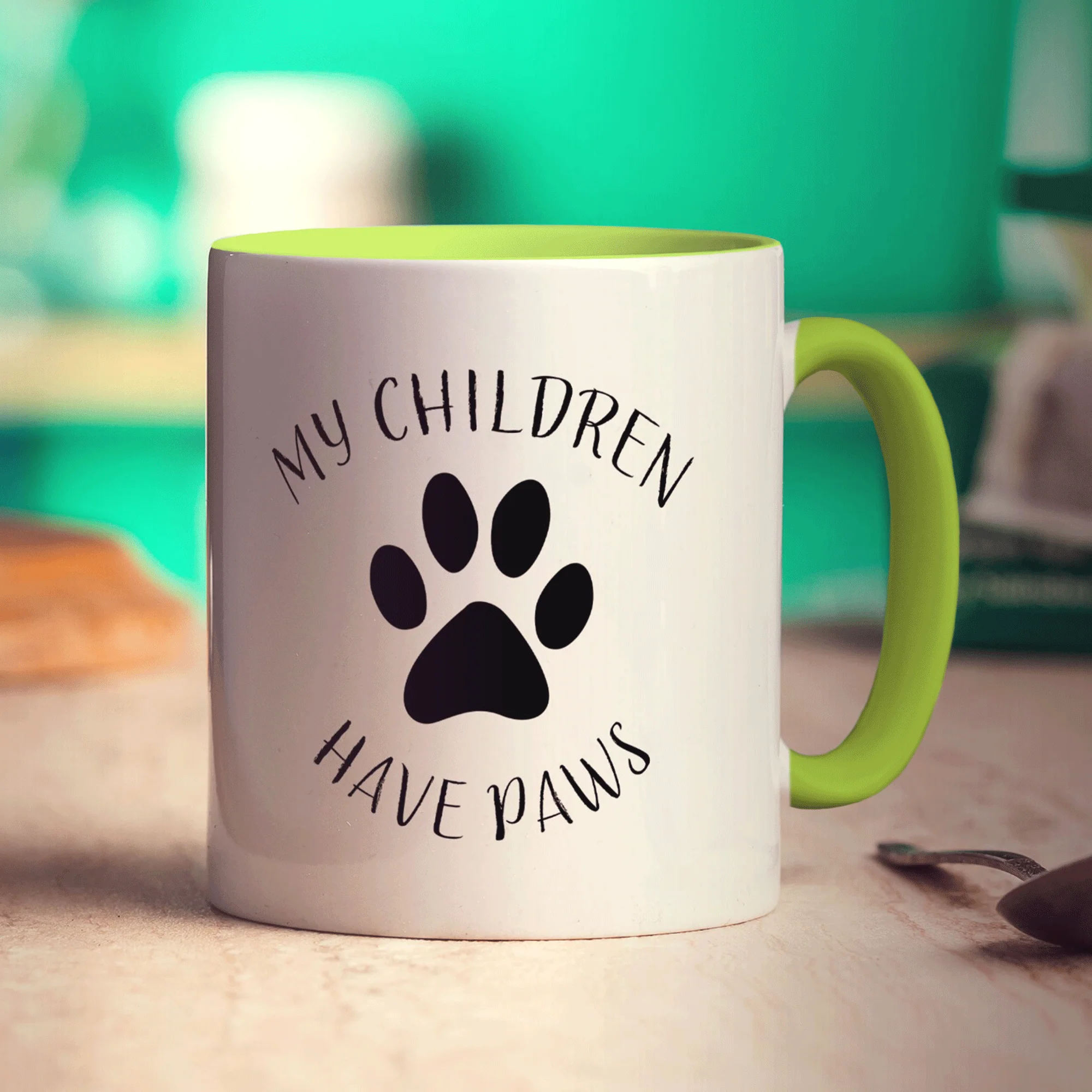 My Children Have Paws Personalised Mug - Image 6