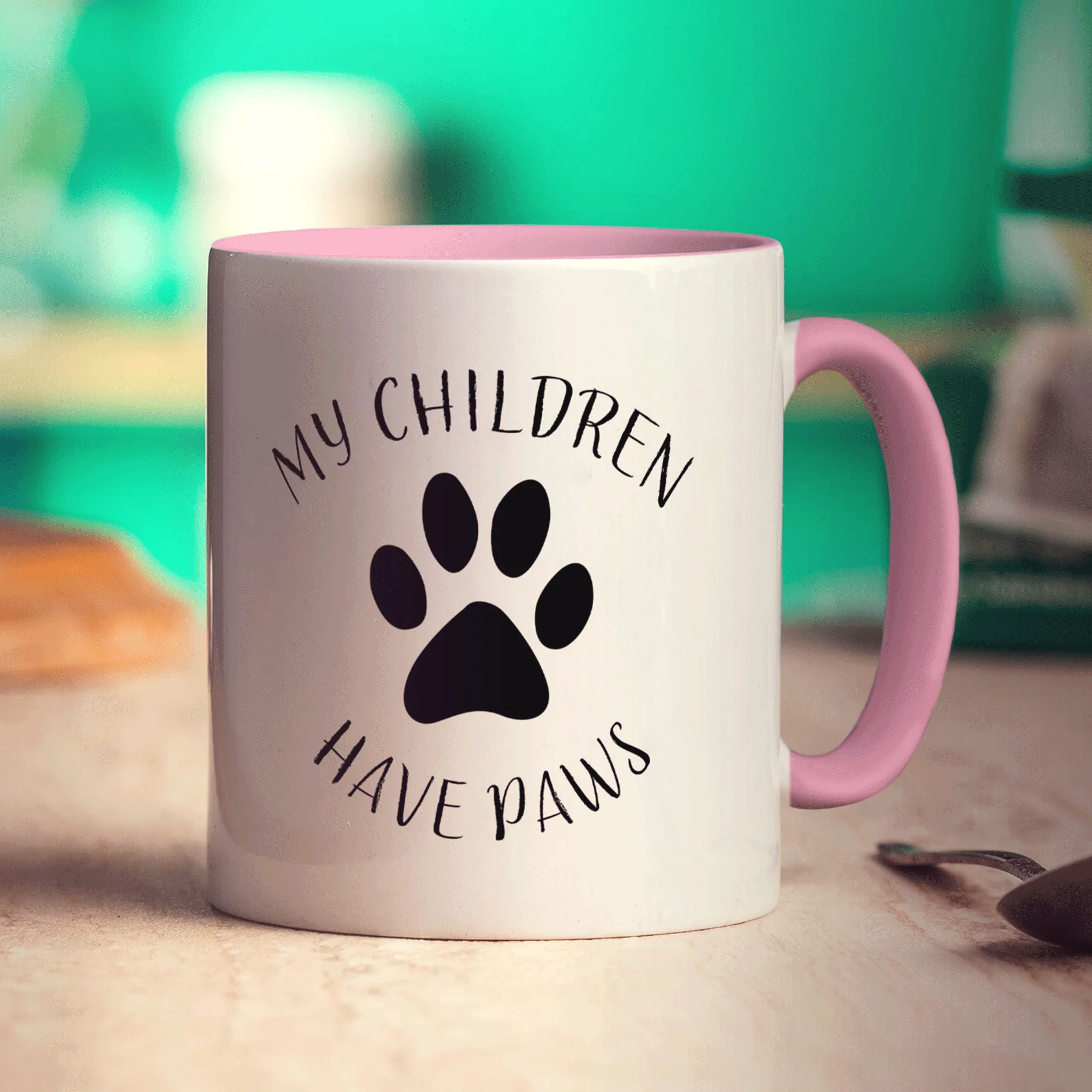 My Children Have Paws Personalised Mug - Image 8