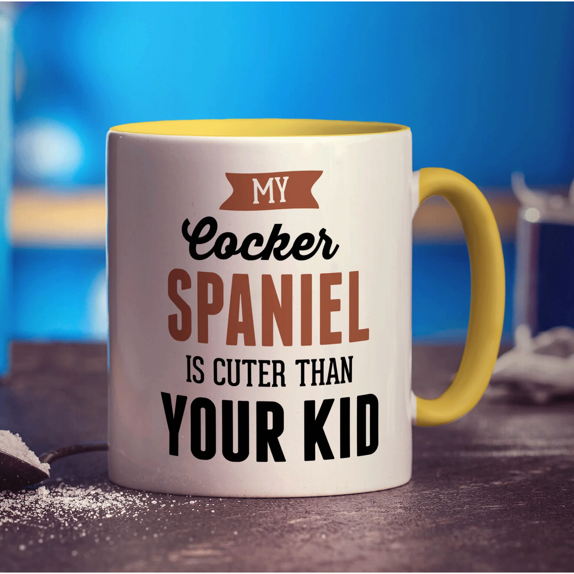 My Cocker Spaniel is Cuter Than Your Kid Mug - Image 5