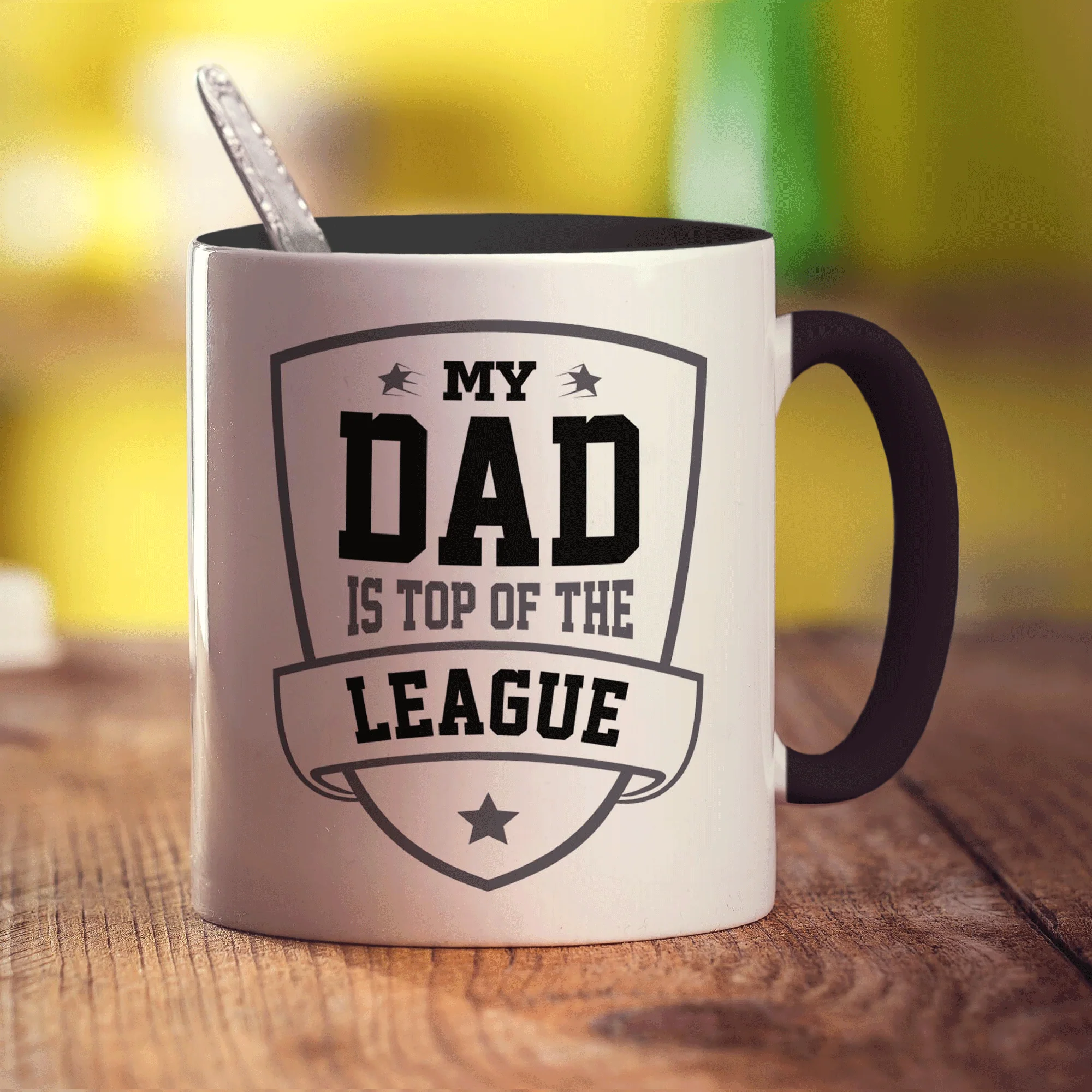 My Dad is Top of The League Mug - Image 10