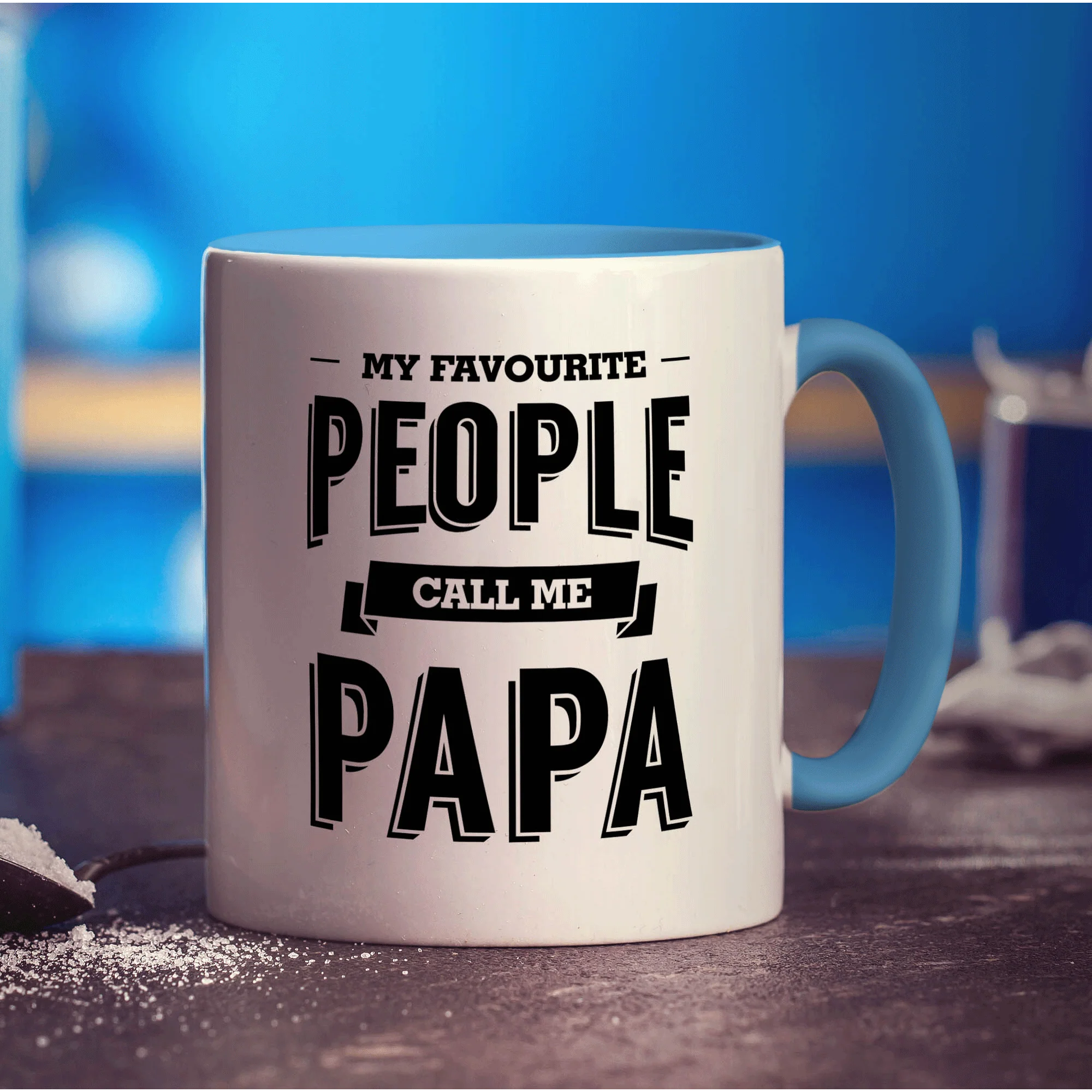My Favourite People Call Me Papa Mug - Image 8
