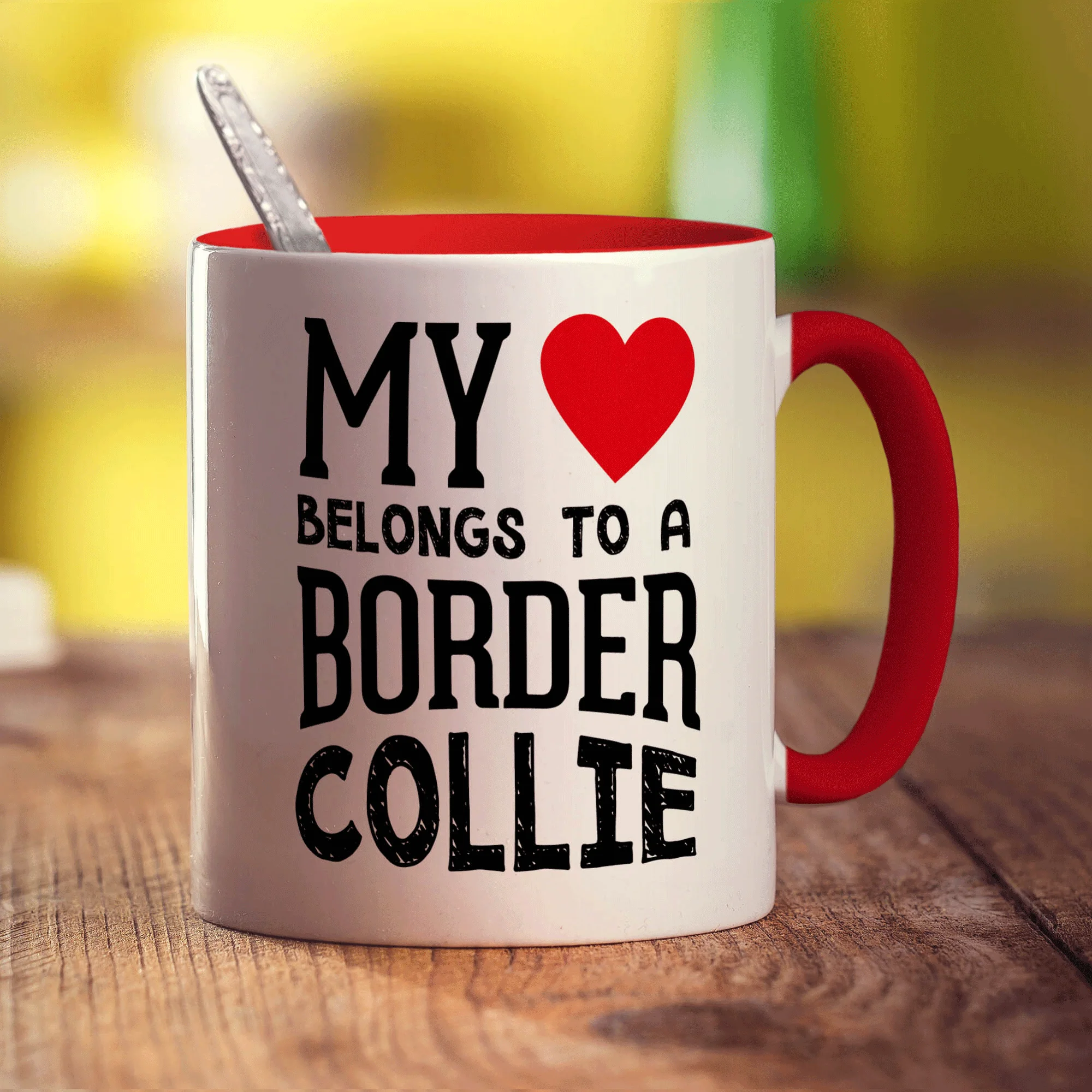 My Heart Belongs to a Border Collie Mug - Image 11