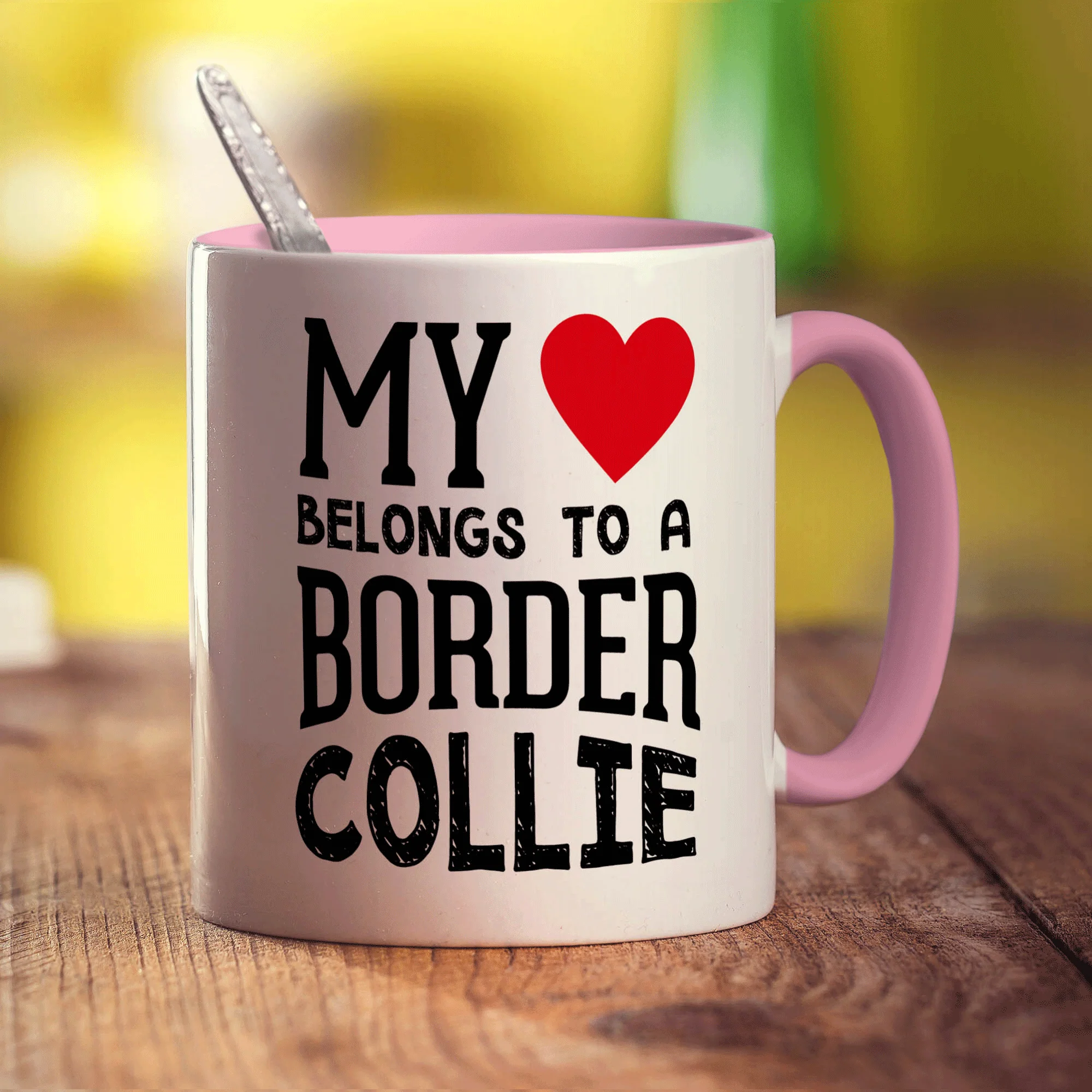 My Heart Belongs to a Border Collie Mug - Image 9