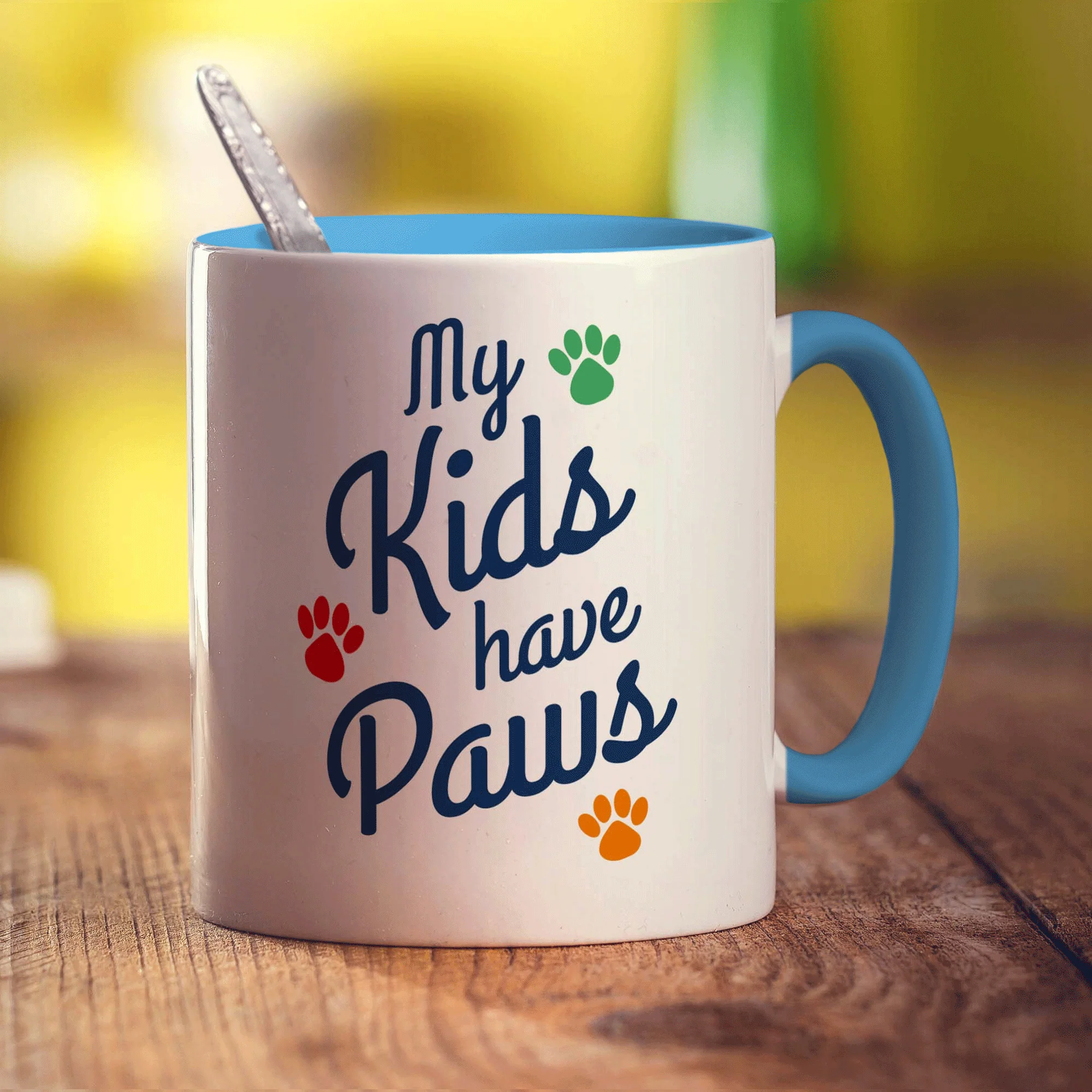 My Kids Have Paws Mug - Image 8