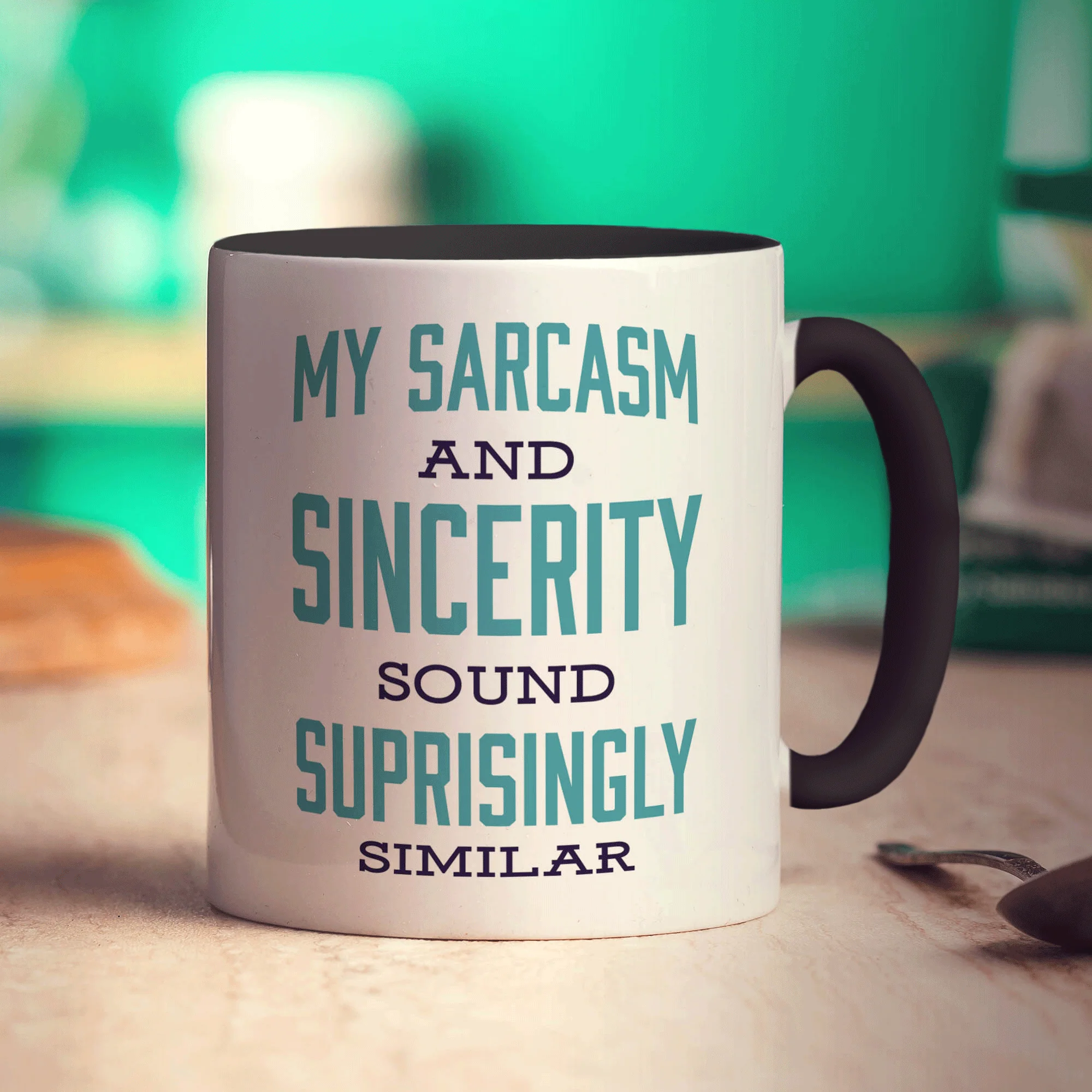 My Sarcasm and Sincerity Sound Surprisingly Similar Mug - Image 10
