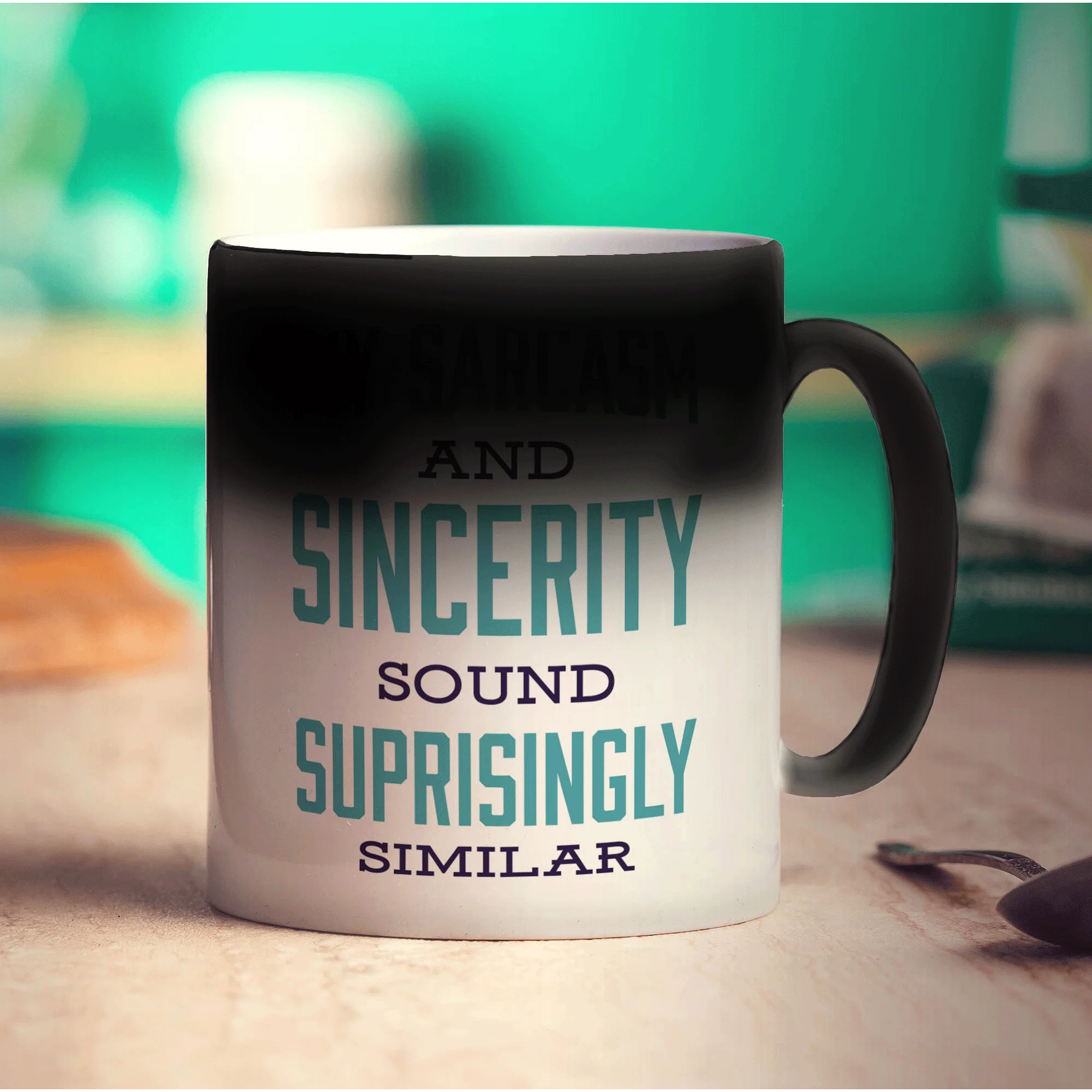 My Sarcasm and Sincerity Sound Surprisingly Similar Mug - Image 6