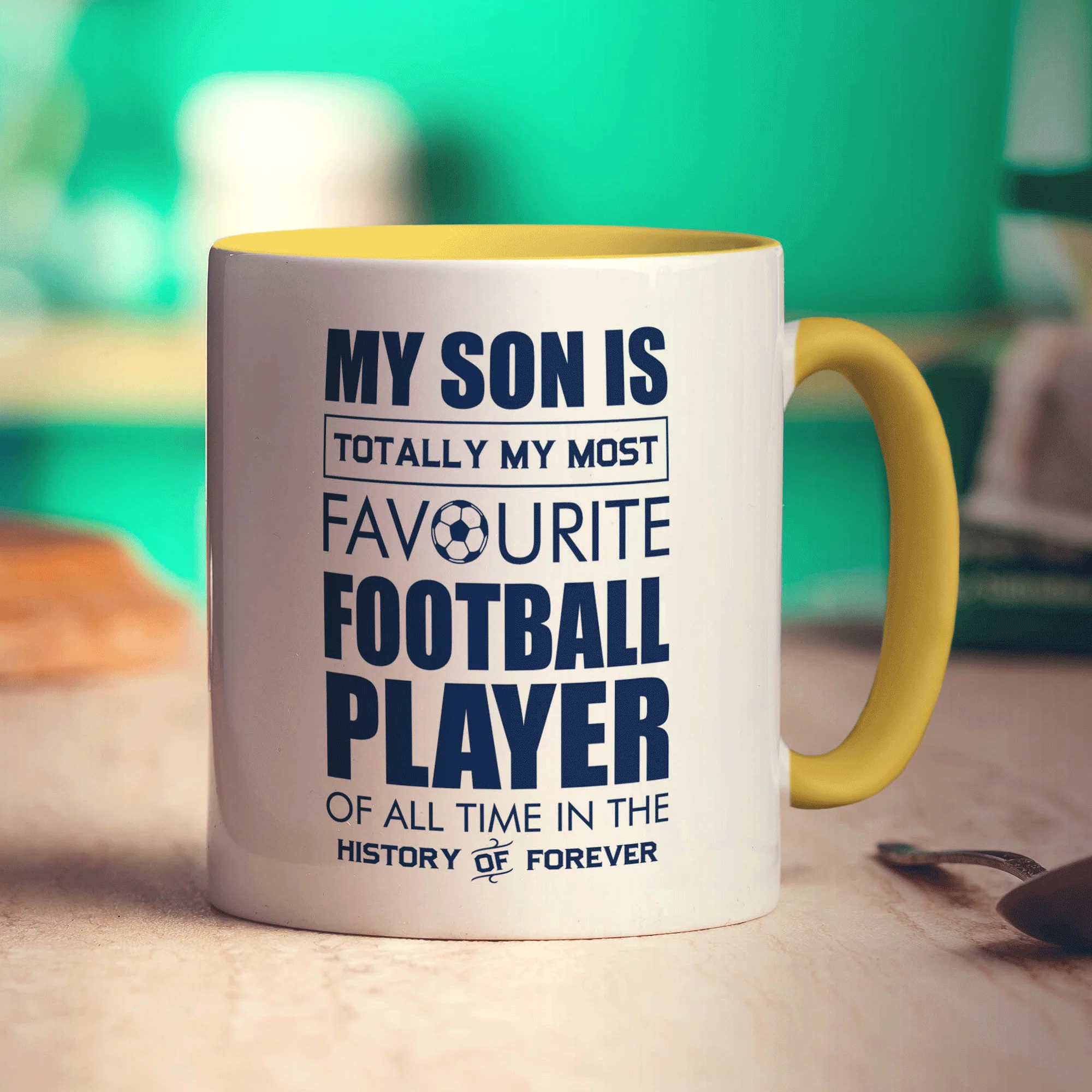 My Son is Totally My Most Favourite Football Player of all Time in the History of Forever Mug - Image 5
