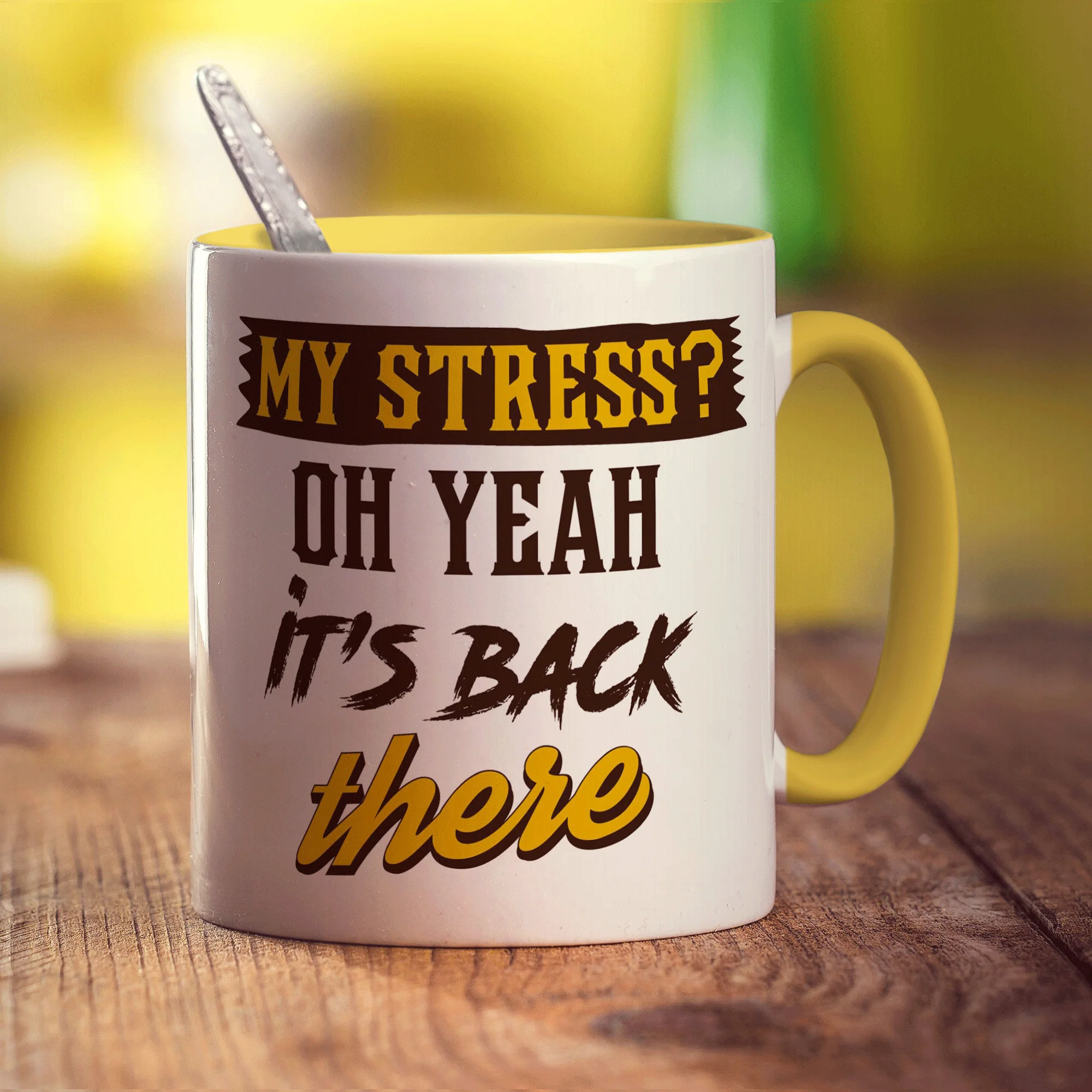 My Stress? Oh Yeah it's Back There Mug - Image 5