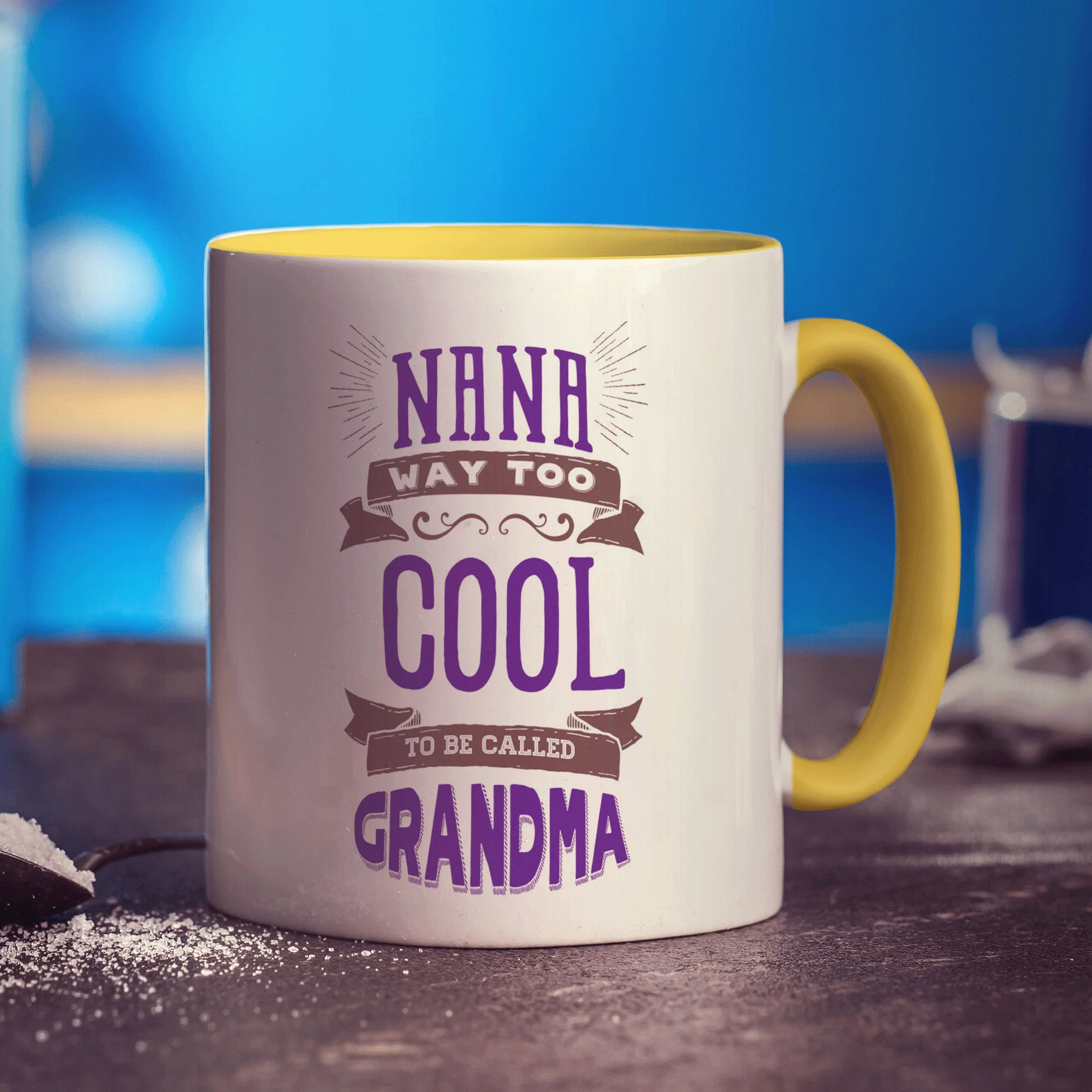 Nana Way Too Cool To Be Called Grandma Mug - Image 5