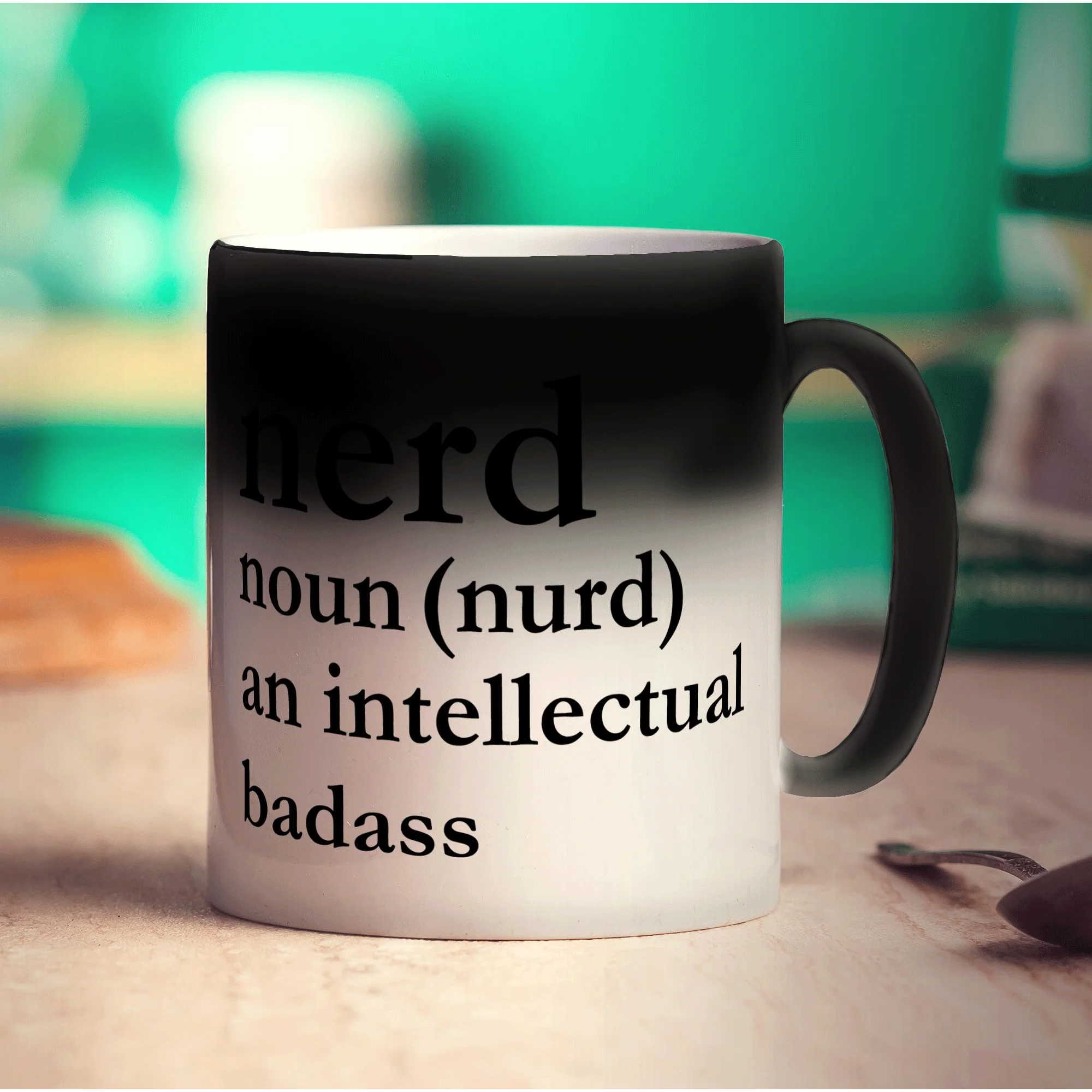 Nerd Noun (nurd) an Intellectual Badass Mug - Image 6