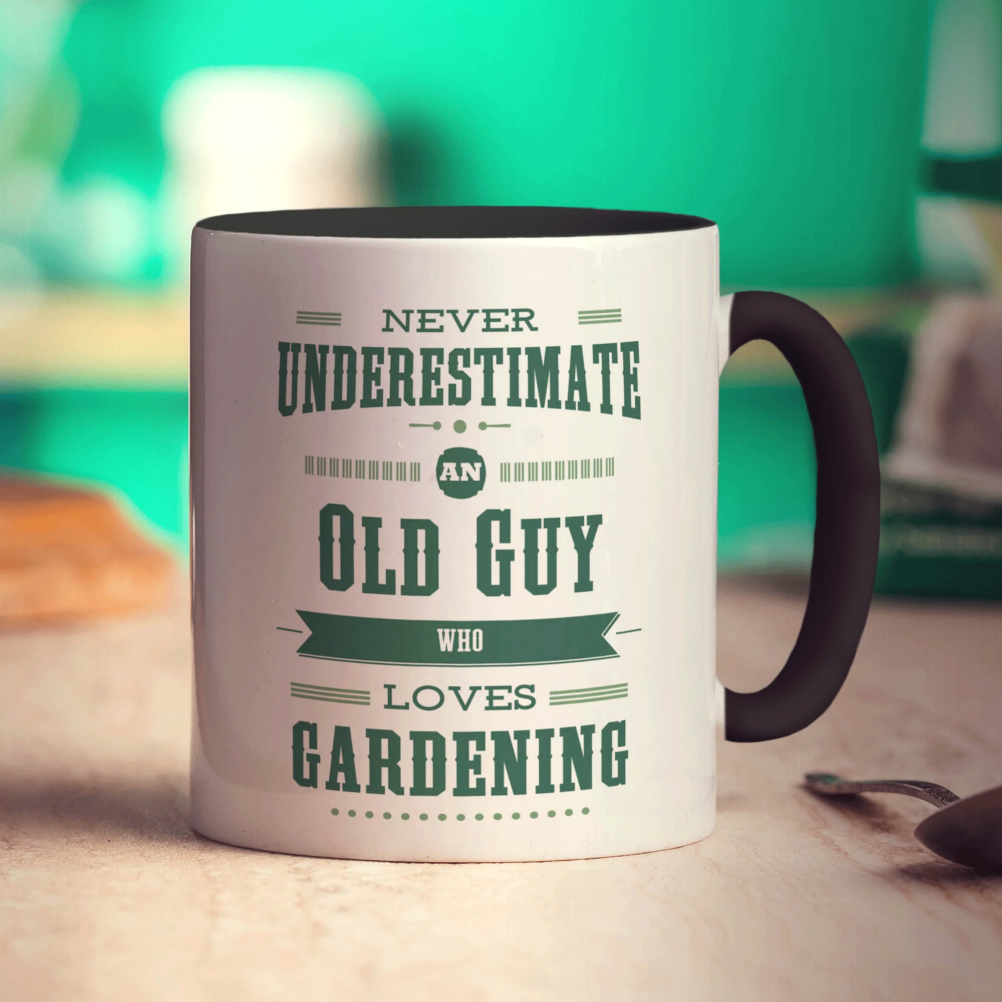 Never Underestimate An Old Guy Who Loves Gardening Mug - Image 10