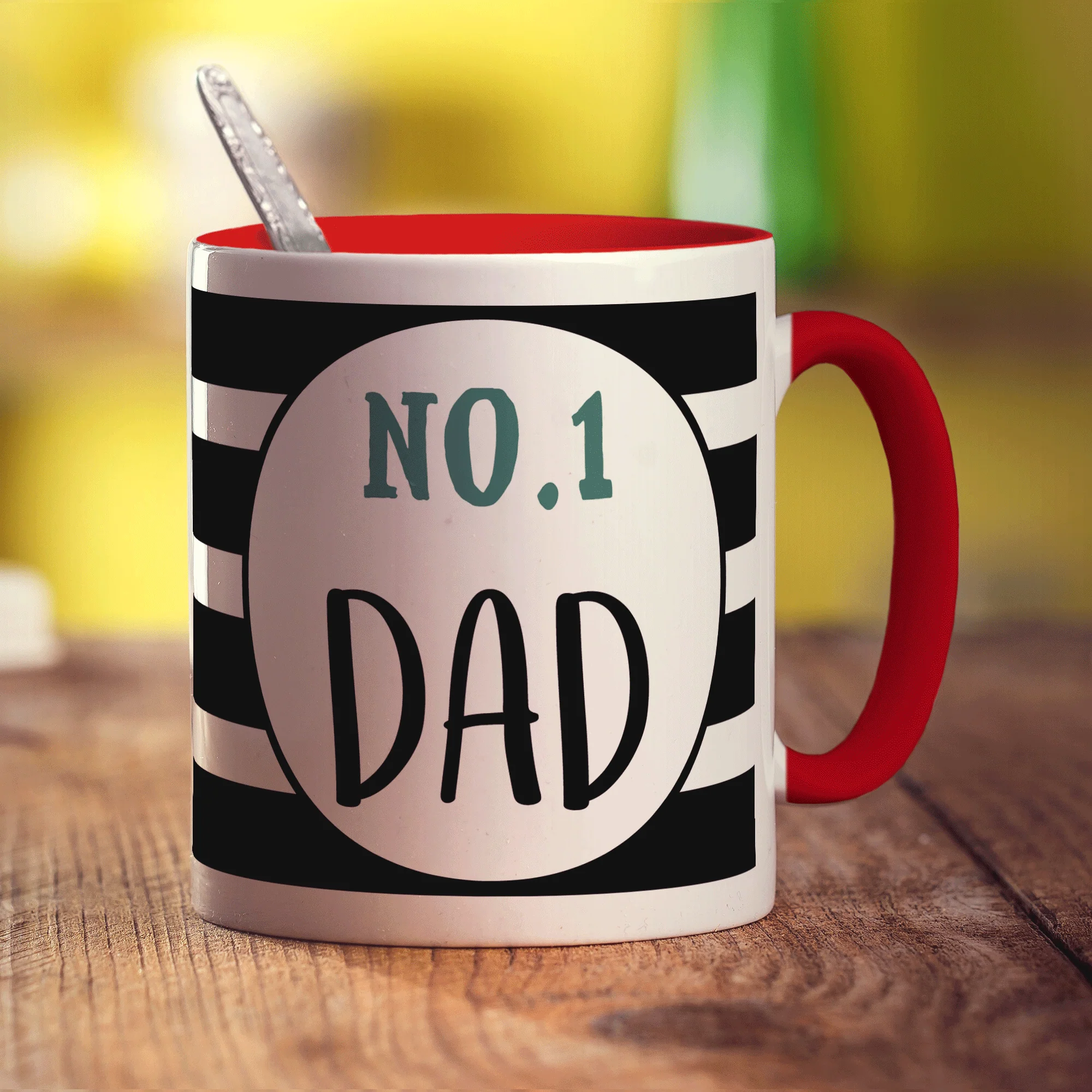 No.1 Dad Message Mug - Image 10