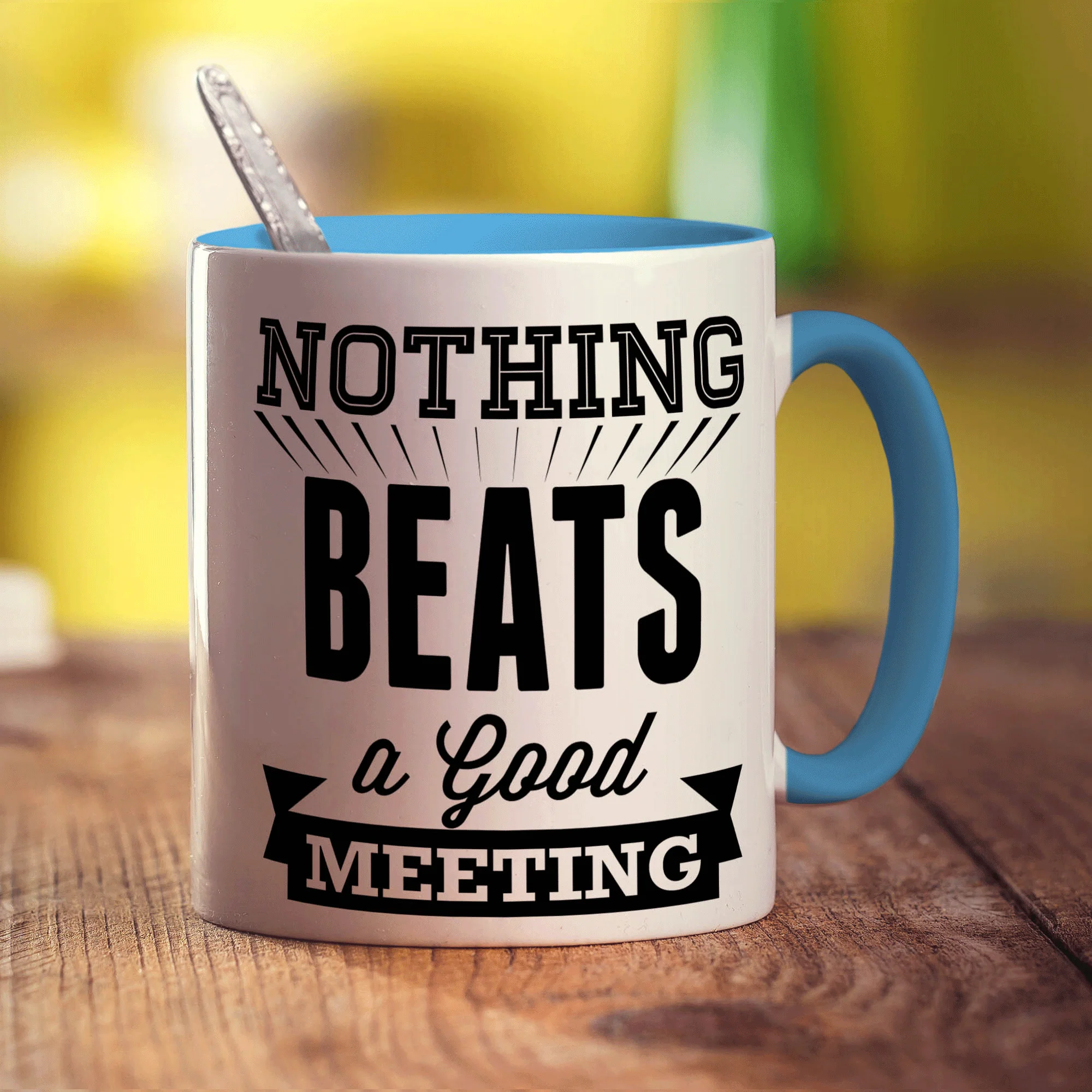 Nothing Beats a Good Meeting Mug - Image 8