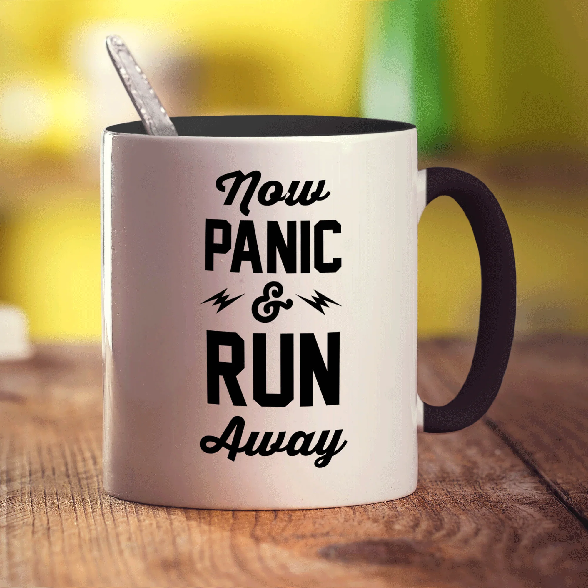 Now Panic & Run Away Mug - Image 10