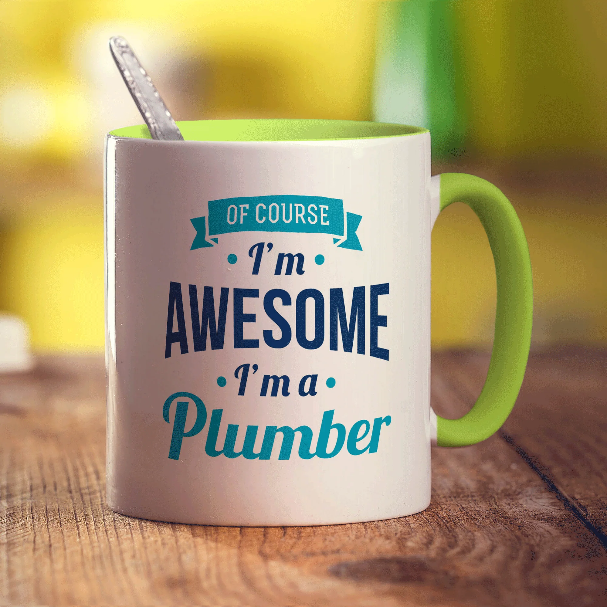 Of Course I'm Awesome I'm a Plumber Mug - Image 7