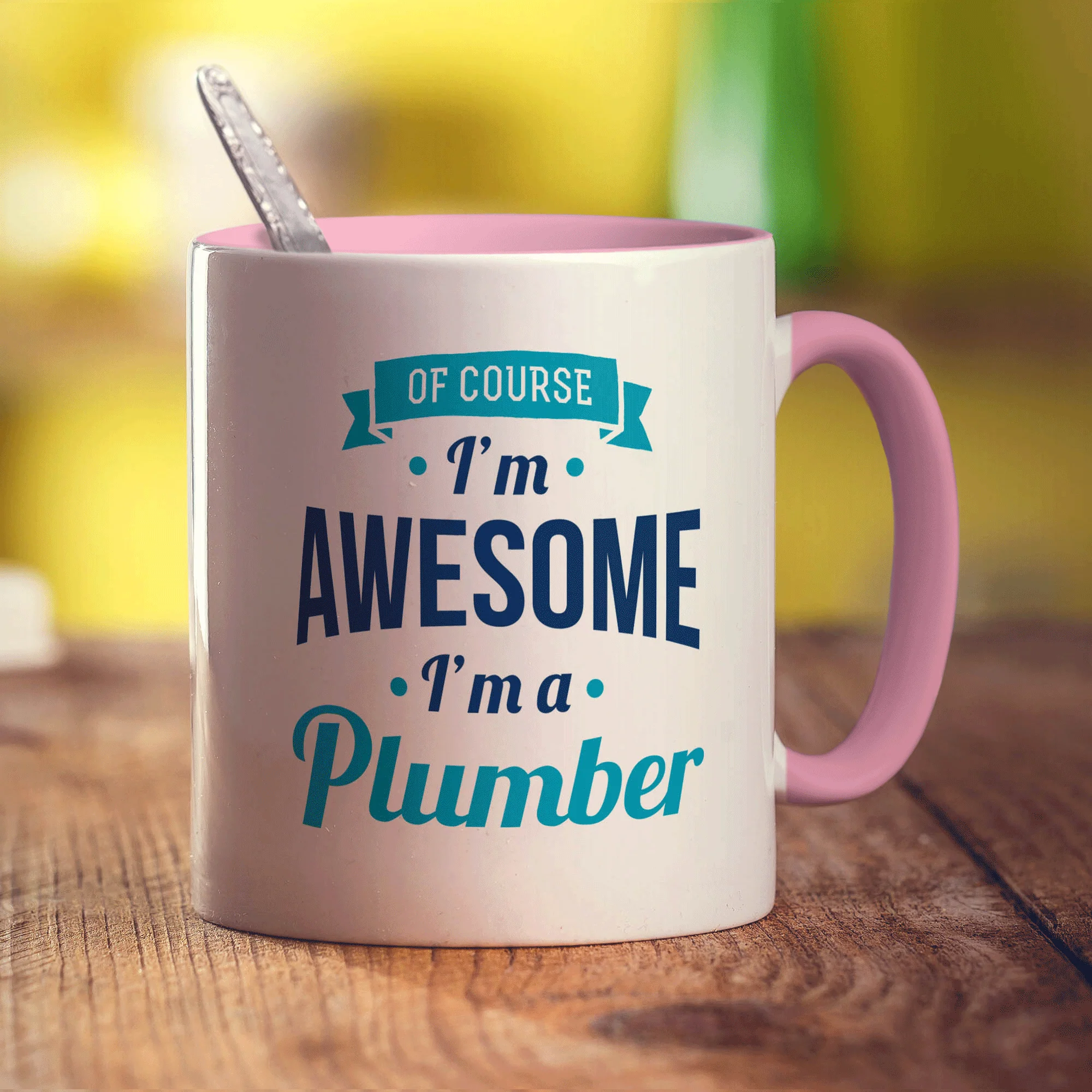 Of Course I'm Awesome I'm a Plumber Mug - Image 9