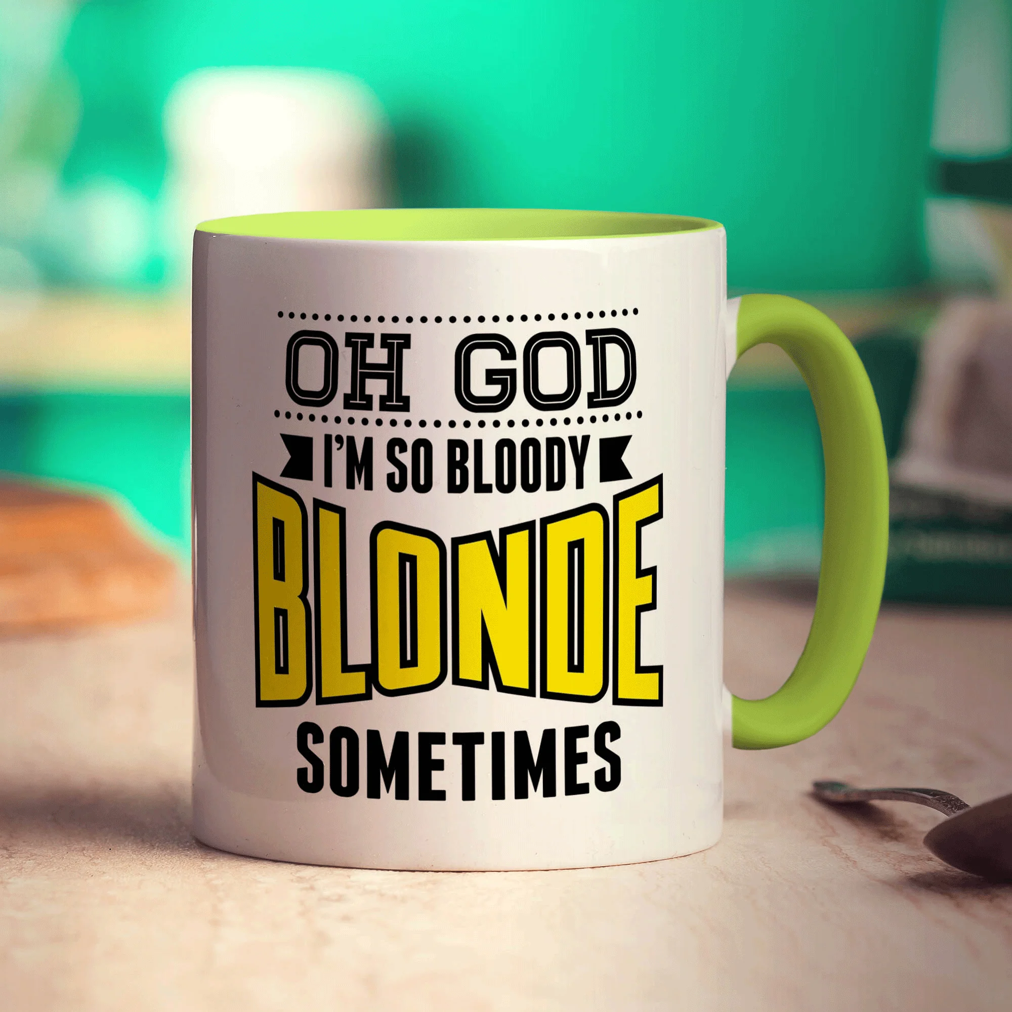 Oh God I'm So Bloody Blonde Sometimes Mug - Image 7