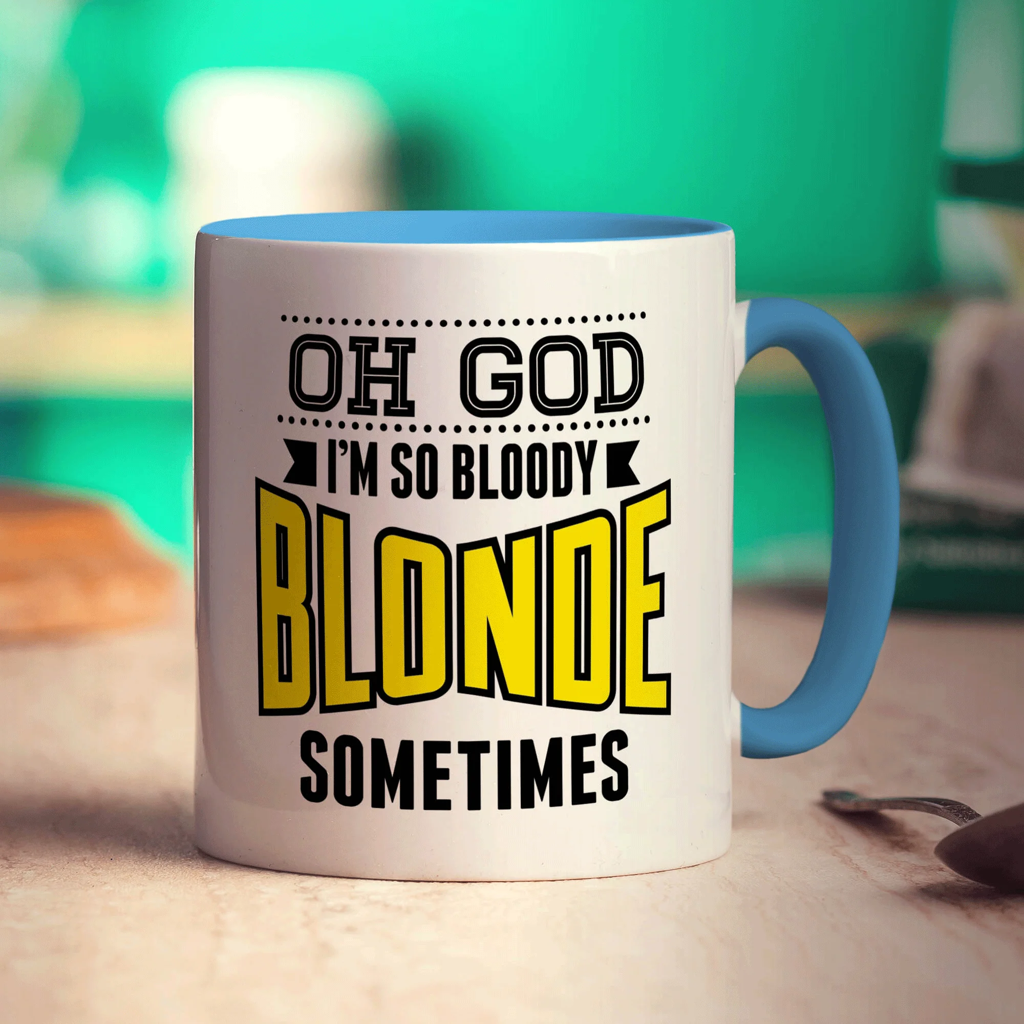 Oh God I'm So Bloody Blonde Sometimes Mug - Image 8