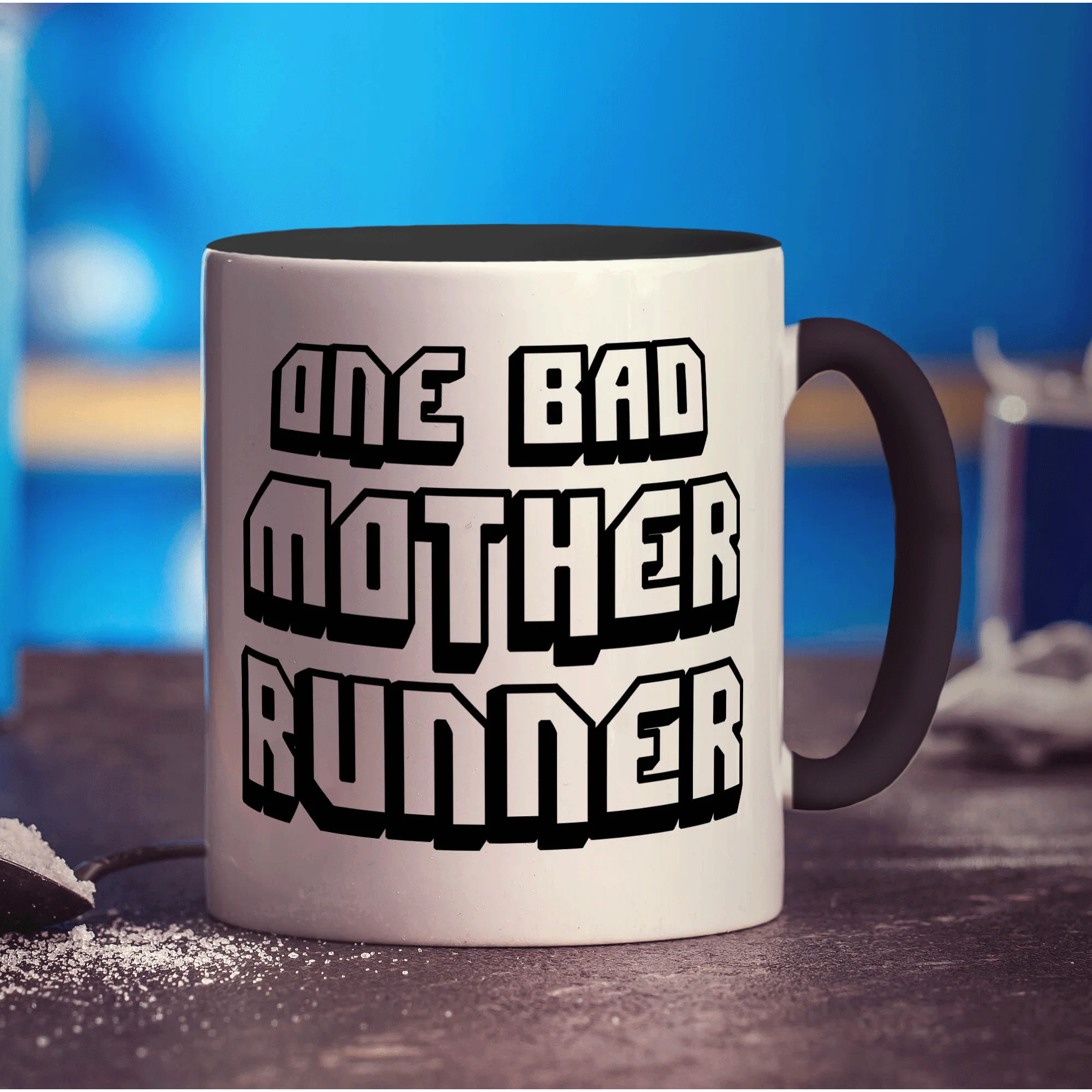 One Bad Mother Runner Mug - Image 10