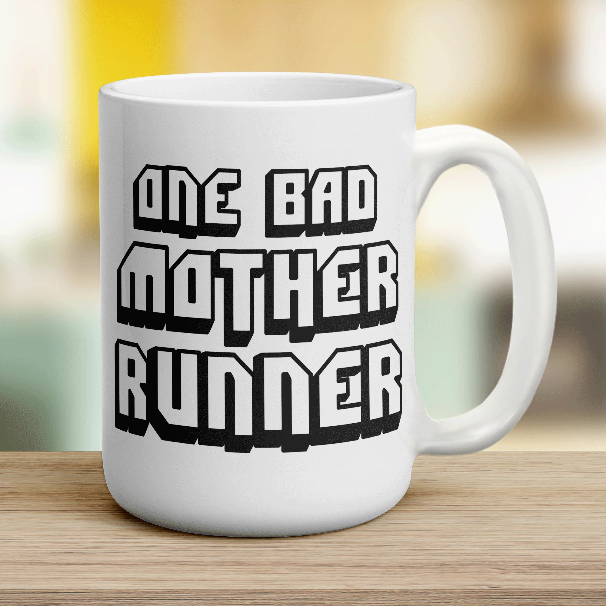 One Bad Mother Runner Mug - Image 12