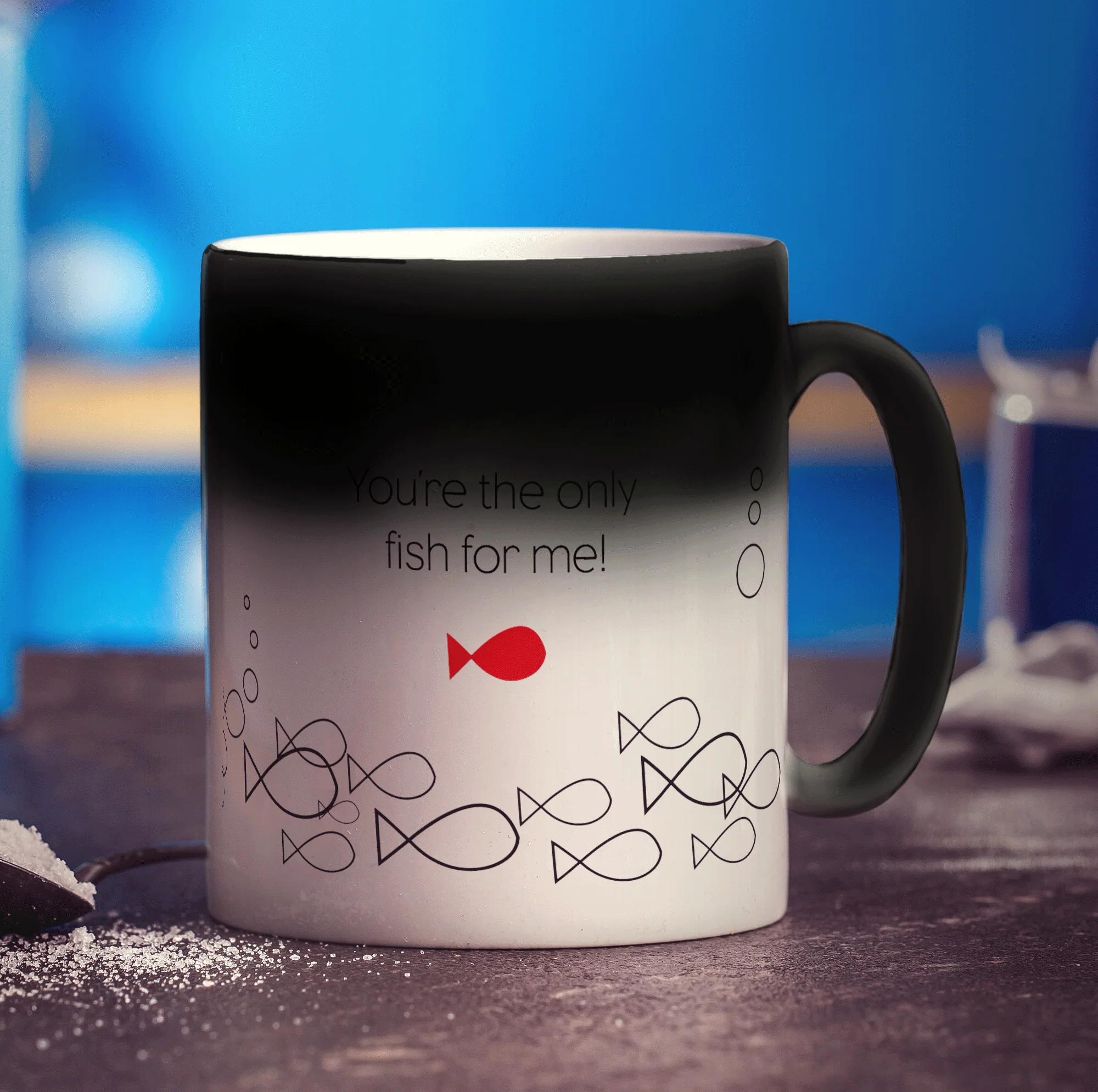 Only Fish For Me' Name Mug - Image 5