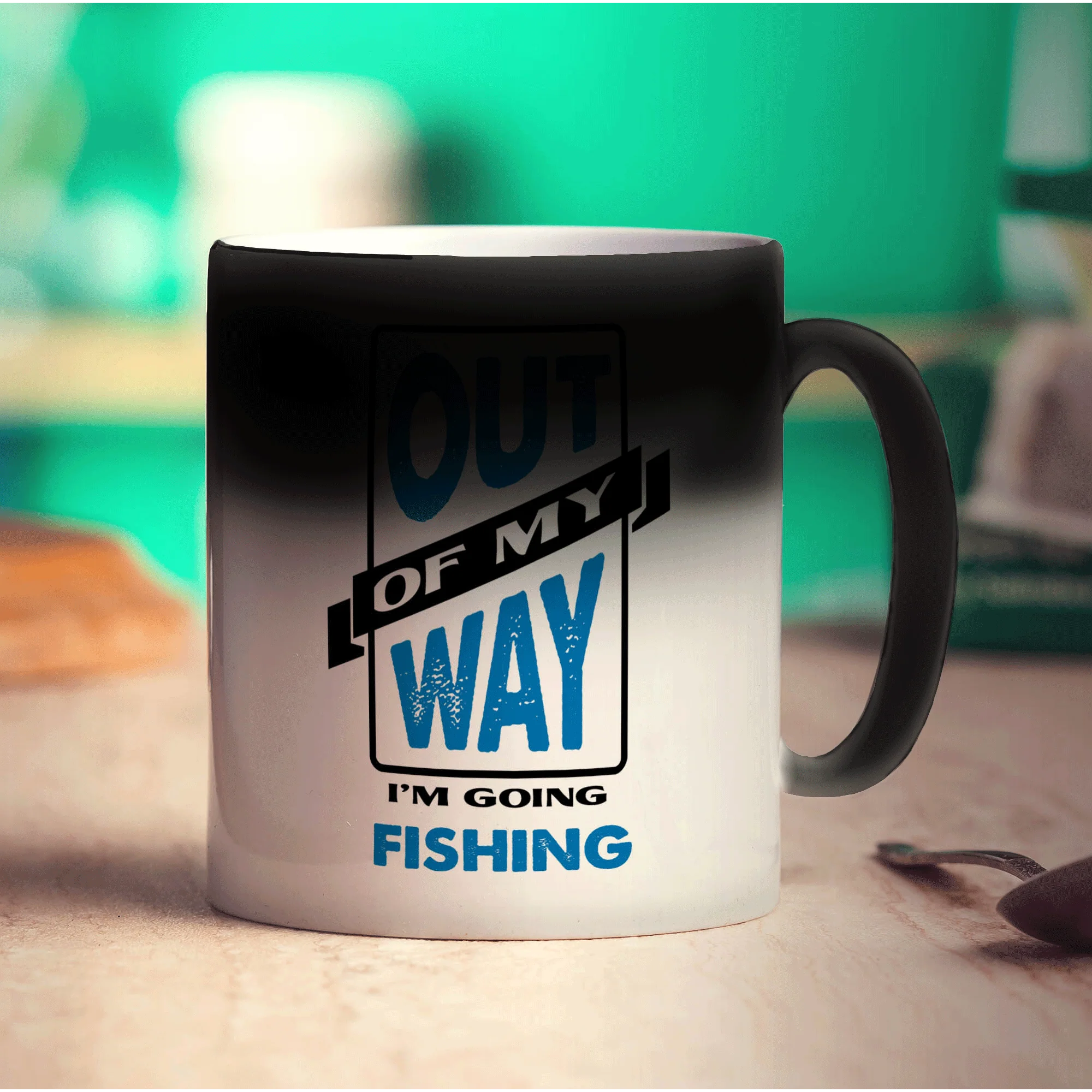Out of My Way I'm Going Fishing Mug - Image 6