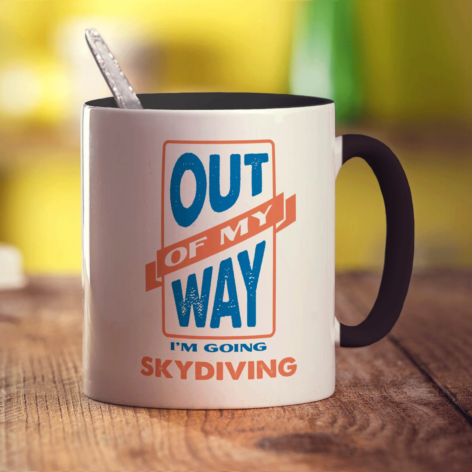 Out of My Way I'm Going Skydiving Mug - Image 10