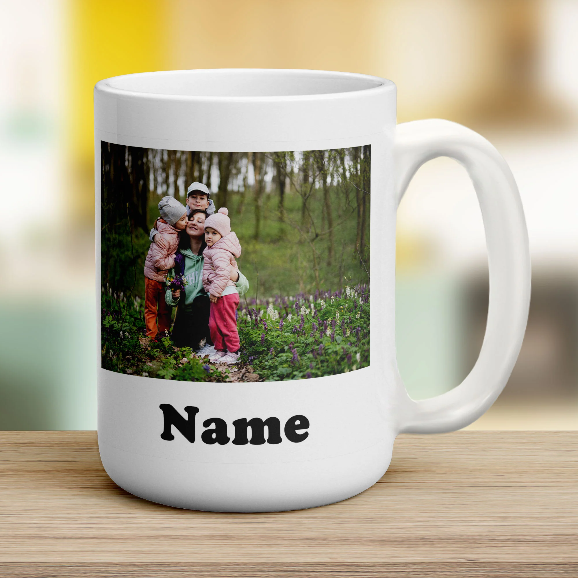 Panoramic Photo Mug with Caption - Image 16