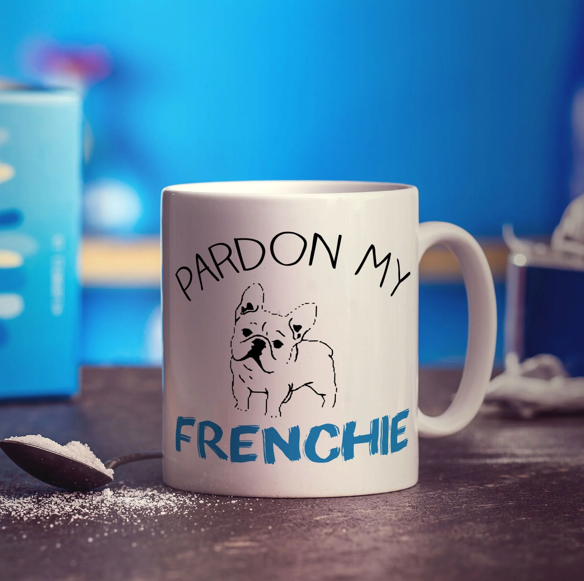 Pardon My Frenchie Mug - Image 3